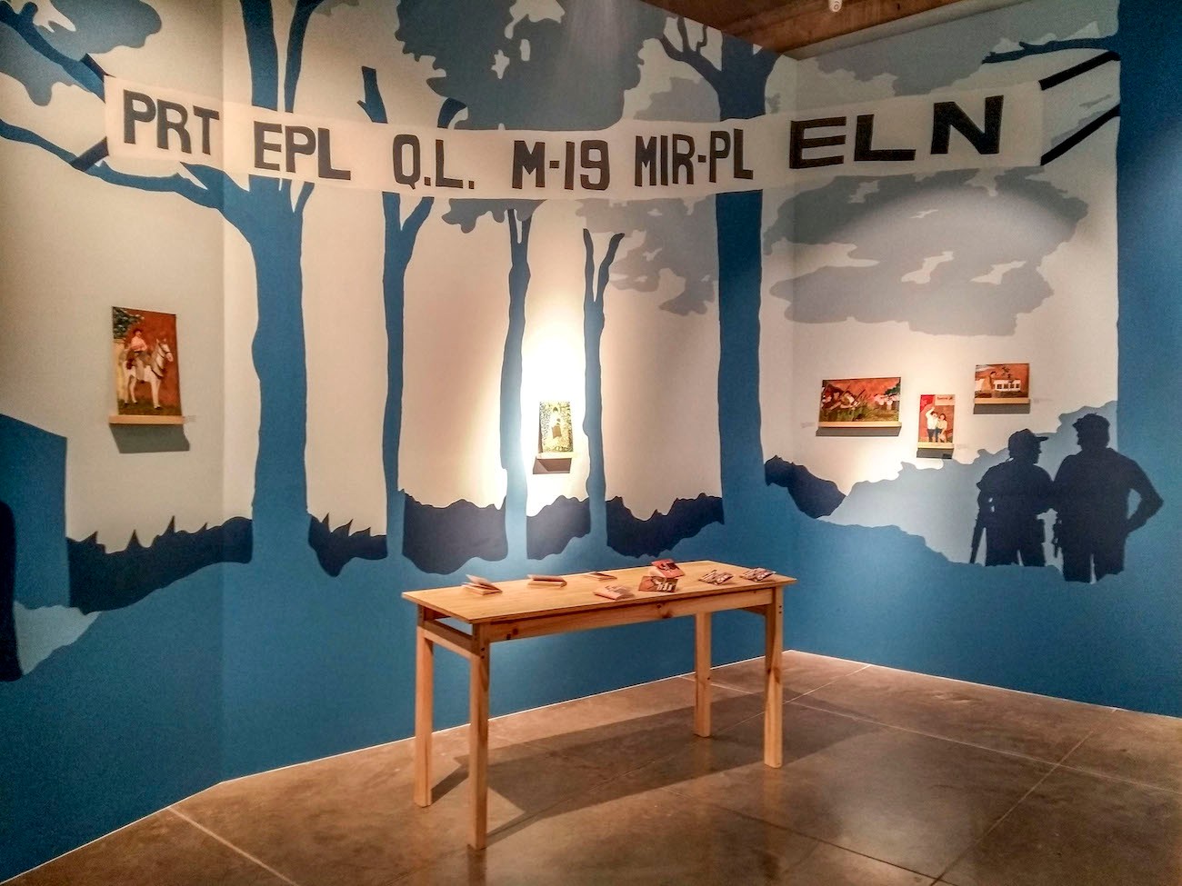 Gabriela Pinilla, El ramo de olivo que no germinó (The olive branch that never germinated), 2009-2019. Contrainformación, Galería Santa Fé.