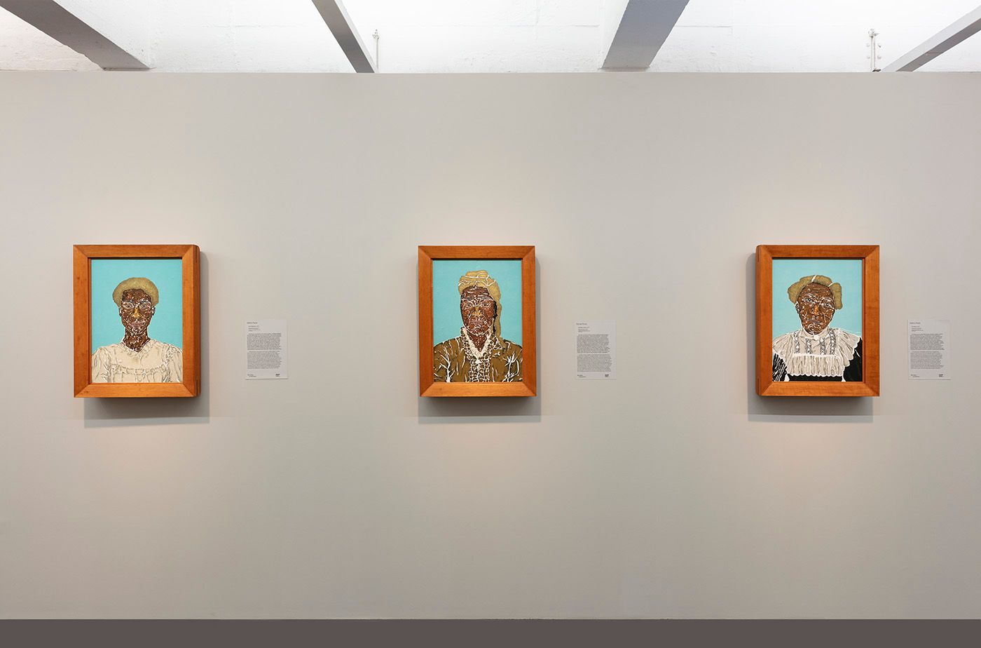 View from "Dalton Paula: Brazilian Portraits", 2022, MASP. Photo: Isabella Matheus