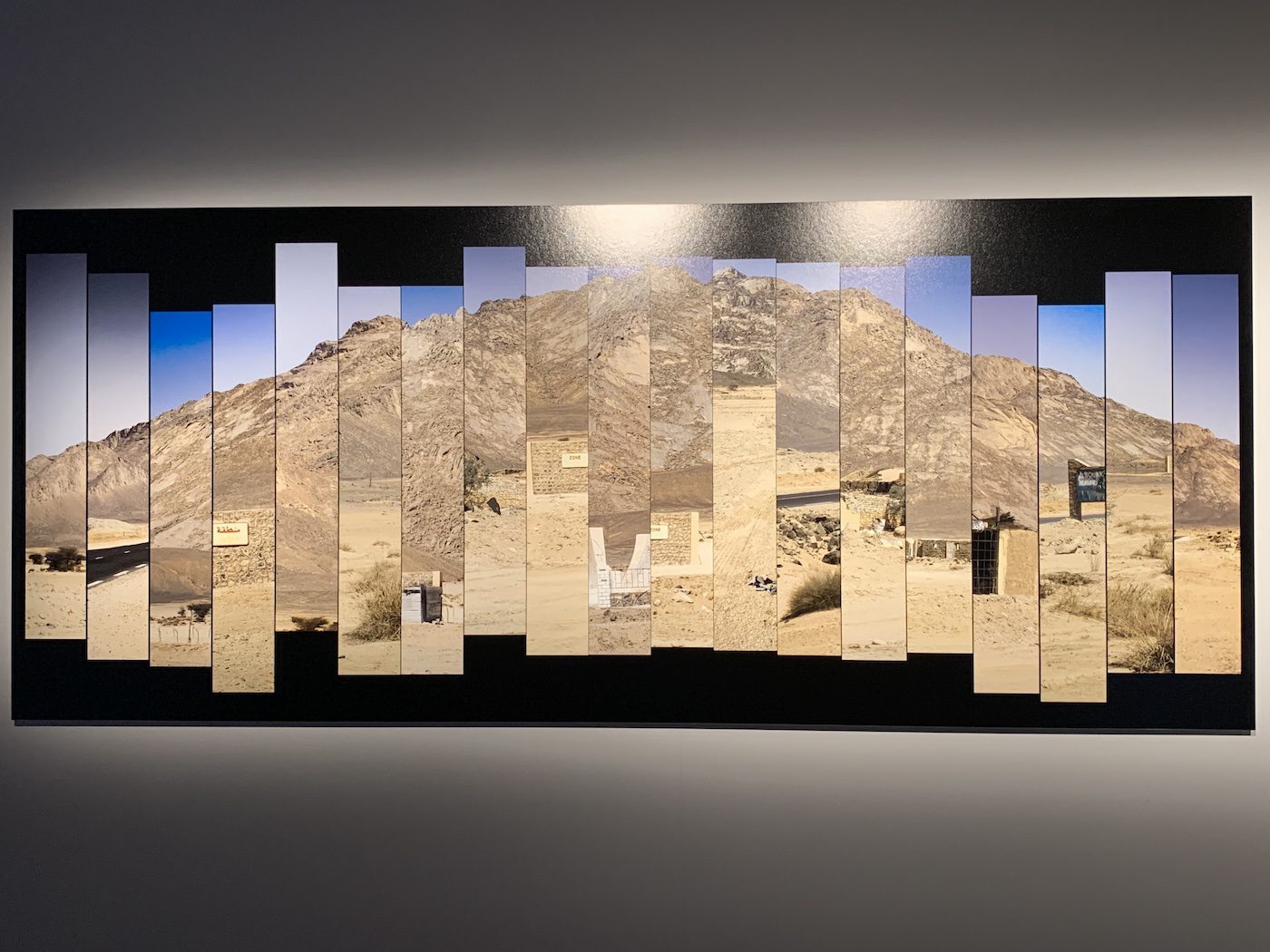 Ammar Bouras, “24°3’55”N 5°3’23”E #7″, 2016. Installation View at 12th Berlin Biennale, Akademie der Künste, Hanseatenweg. Photo: C&amp;