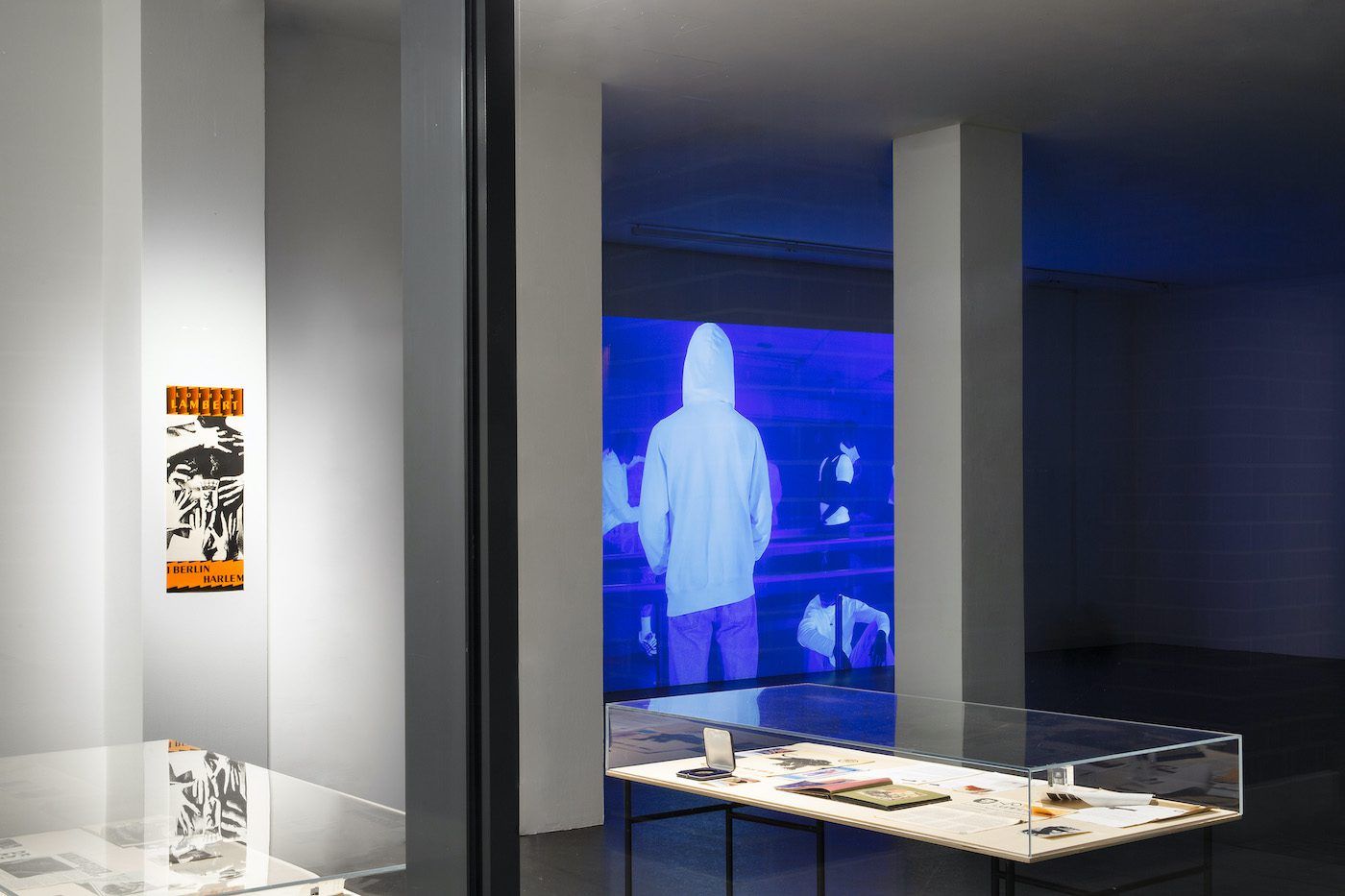 James Gregory Atkinson, ‘6 Friedberg-Chicago’, 2021/22, exhibition view, Dortmunder Kunstverein . Courtesy: the artist, Dortmunder Kunstverein. Photo: Jens Franke