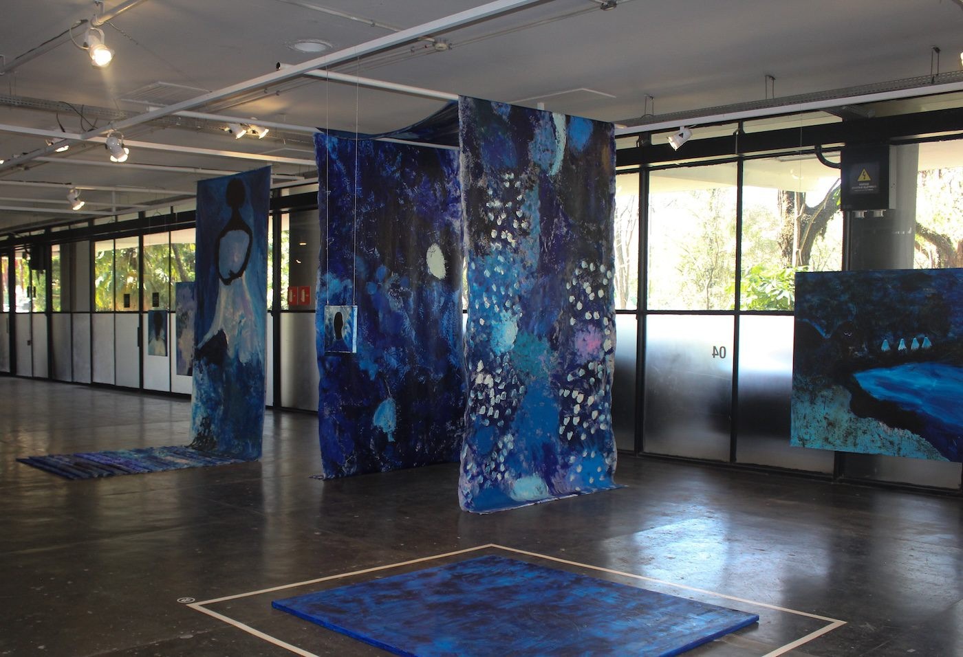 Work by Ruht Ige. Installation view at Ciccillo Matarazzo Pavilion, Fundação Bienal de São Paulo . Images by Cristian Baena / Contemporary And (C&).