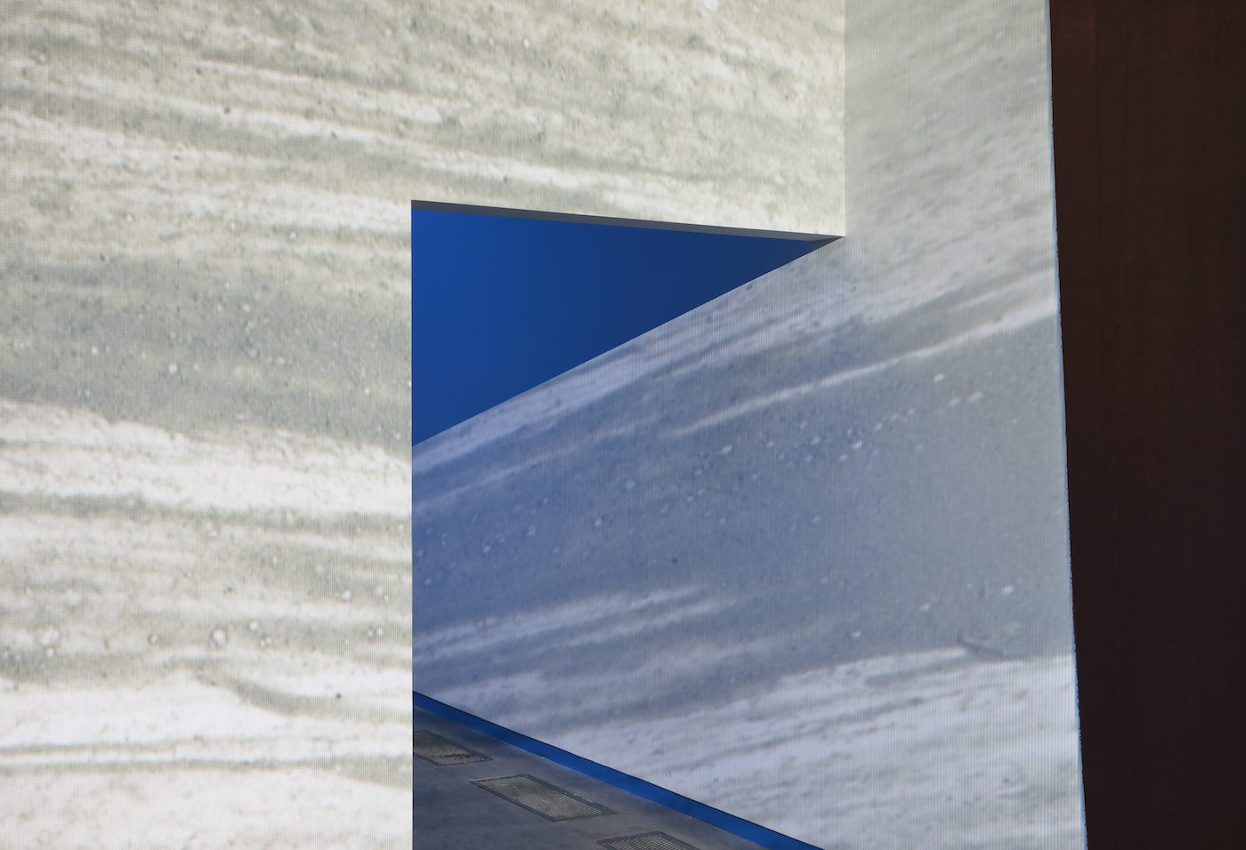 Dineo Seshee Bopape, Installation view. Courtesy of the artist and the Institute for Contemporary Art at VCU.