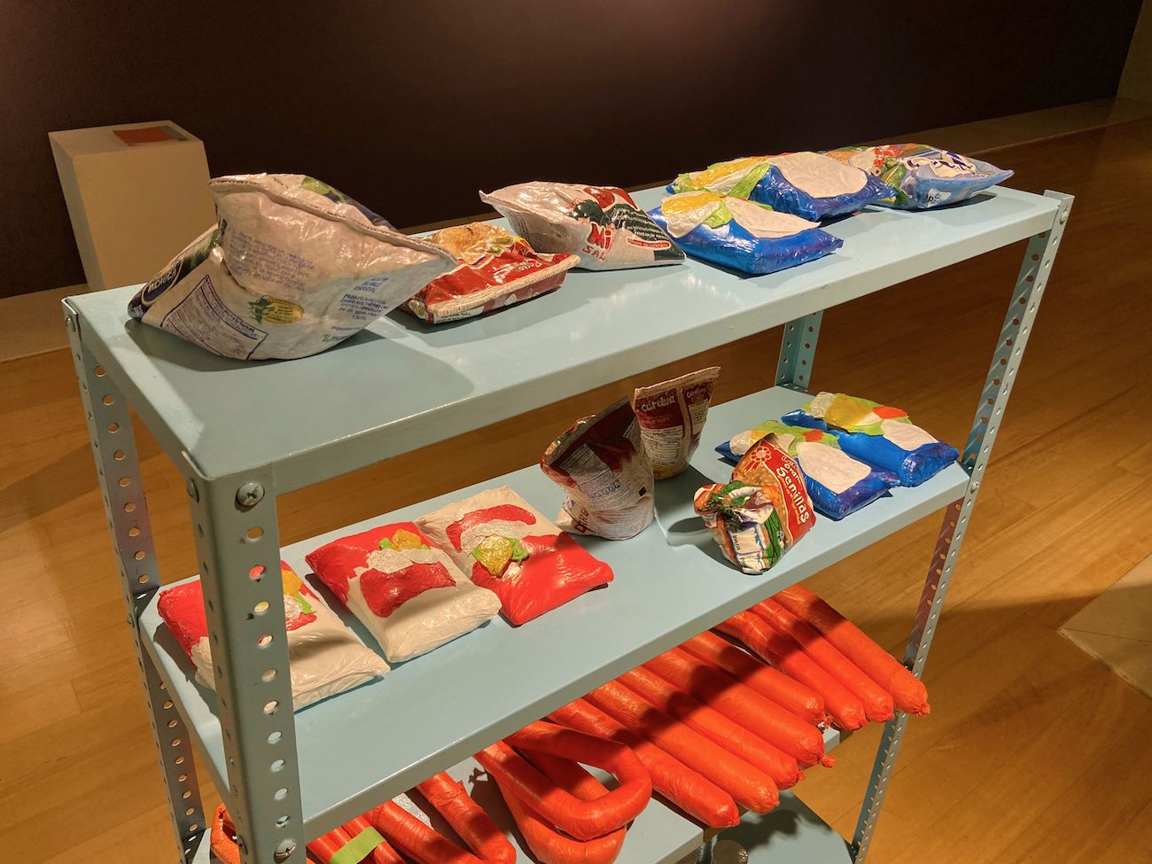 Angie Paola Montenegro, detail of Ligero declive de lo cotidiano, 2018.