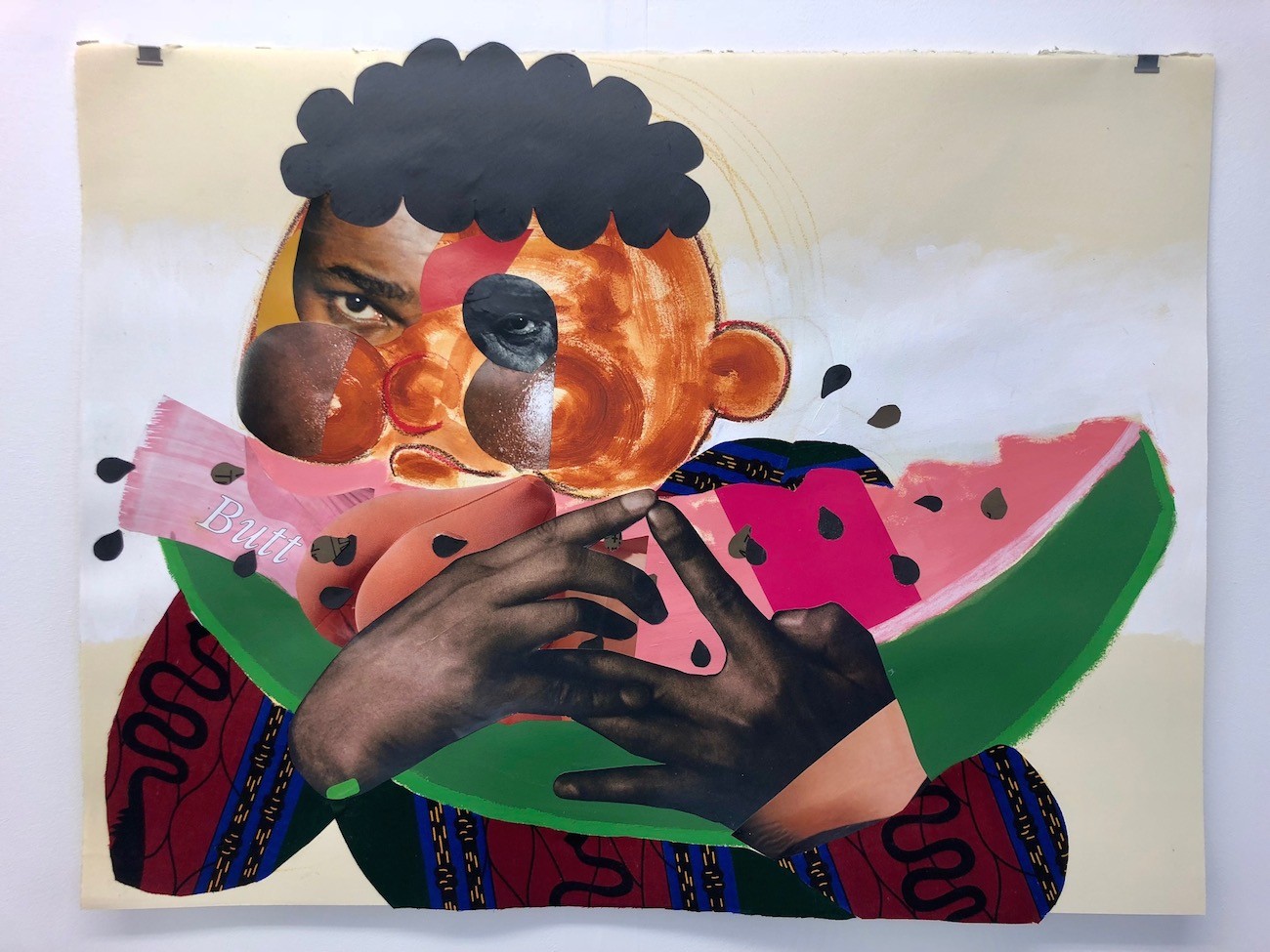 Clotilde Jiménez, Eat the Booty Like Groceries, 2018. Courtesy of the artist and Mariane Ibrahim Gallery.