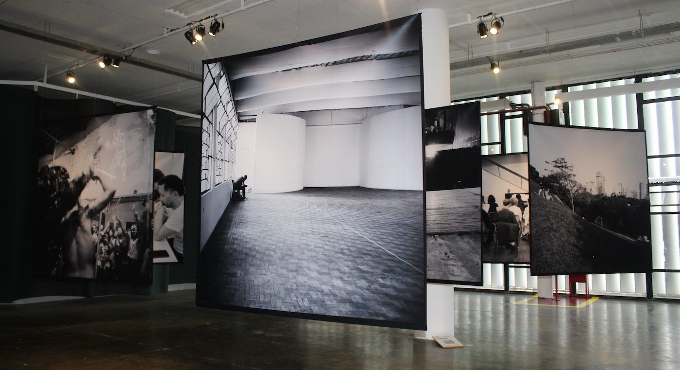Works by Akinbode Akinbiyi. Installation view at Ciccillo Matarazzo Pavilion, Fundação Bienal de São Paulo . Images by Cristian Baena / Contemporary And (C&amp;).