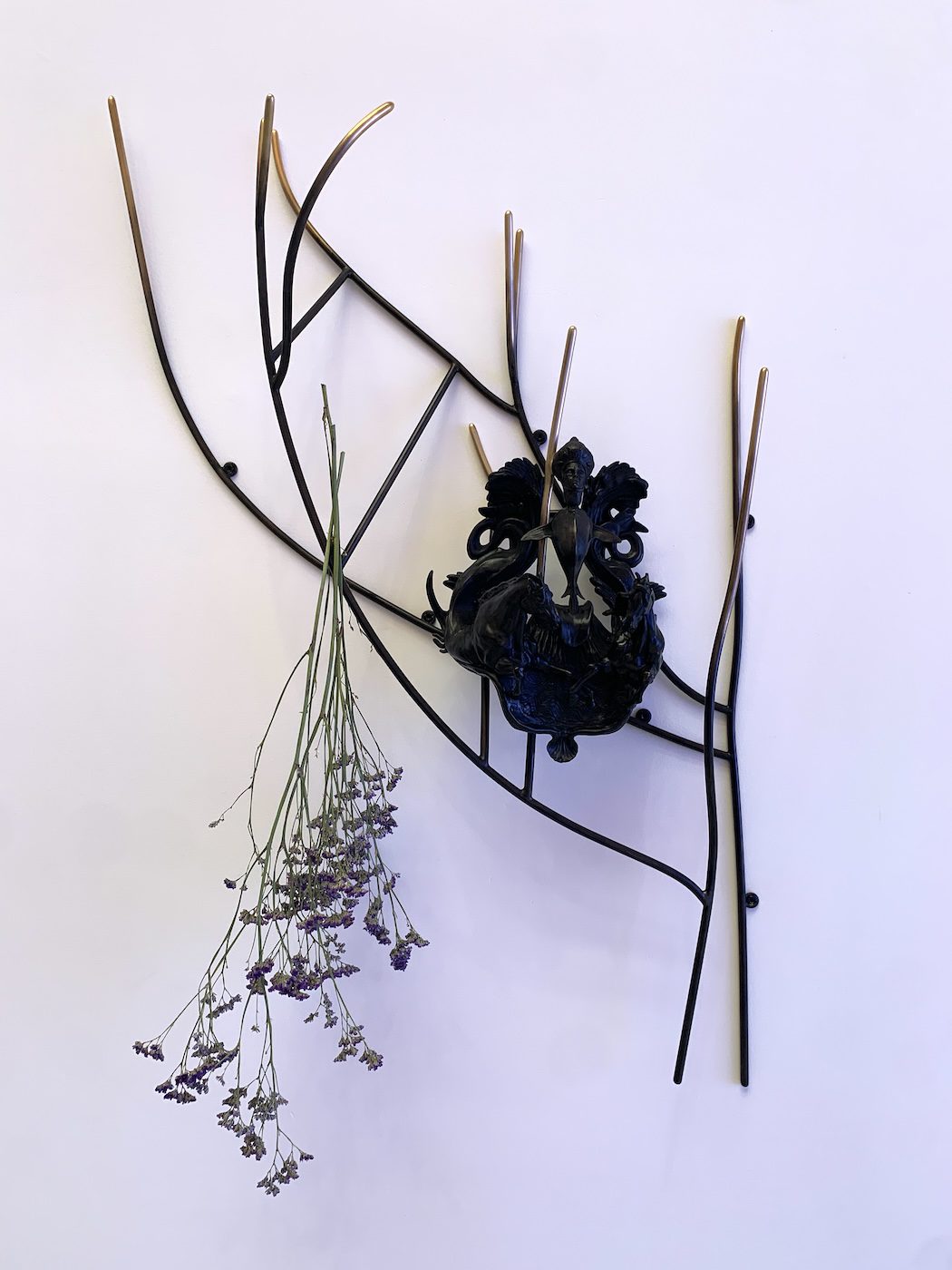 Julien Creuzet. Installation View of National Pavilion of France, 60th Venice Biennale. Photo: C&amp;