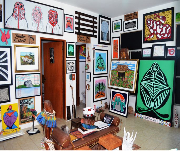 Jaider Esbell Contemporary Indigenous Art Gallery