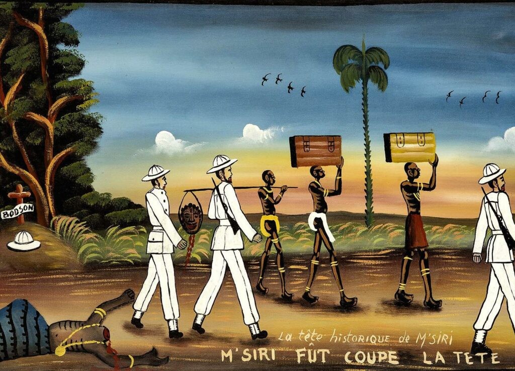 La Tête historique de M’siri, Msiri fût coupé la Tête - Tshibumba Kanda-Matulu
