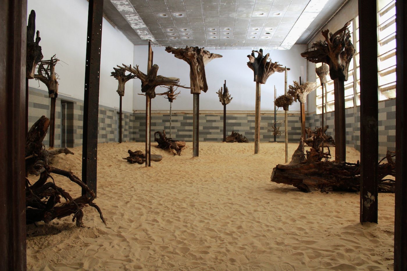 Installation View at the 14th Dakar Biennale, 2022. Photo: Roseline Olang’ Odhiambo