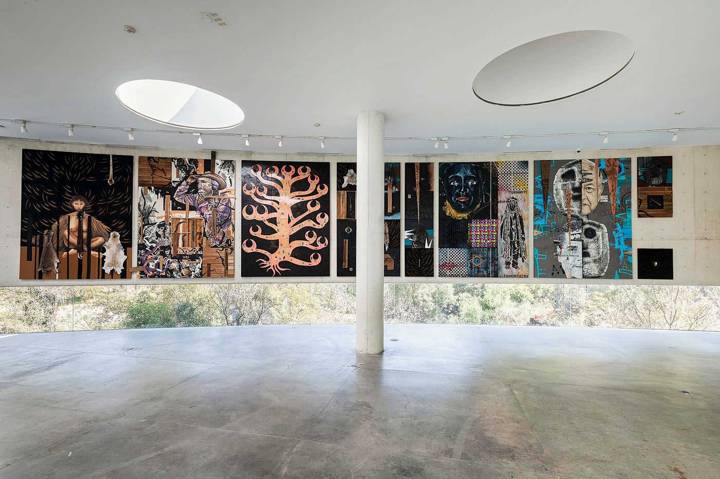 Uinapikua, 2021. Installation view at the University Museum of Contemporary Art (MUAC). Photo: Oliver Santana