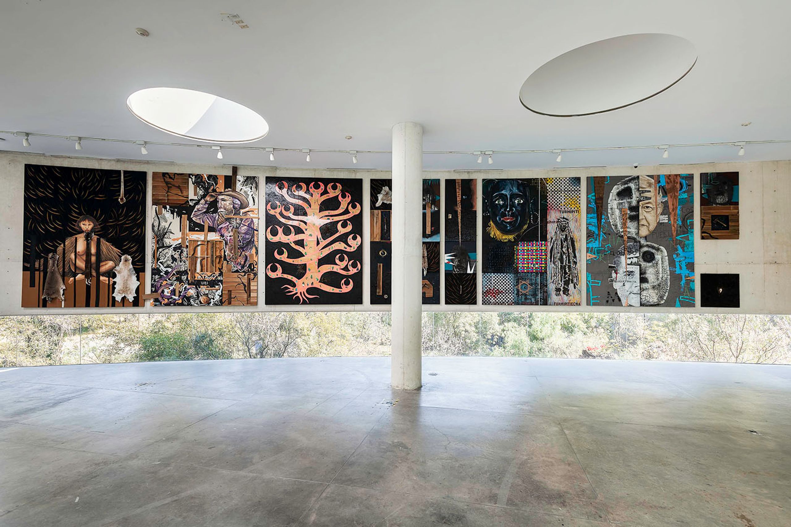 Uinapikua, 2021. Installation view at the University Museum of Contemporary Art (MUAC). Photo: Oliver Santana