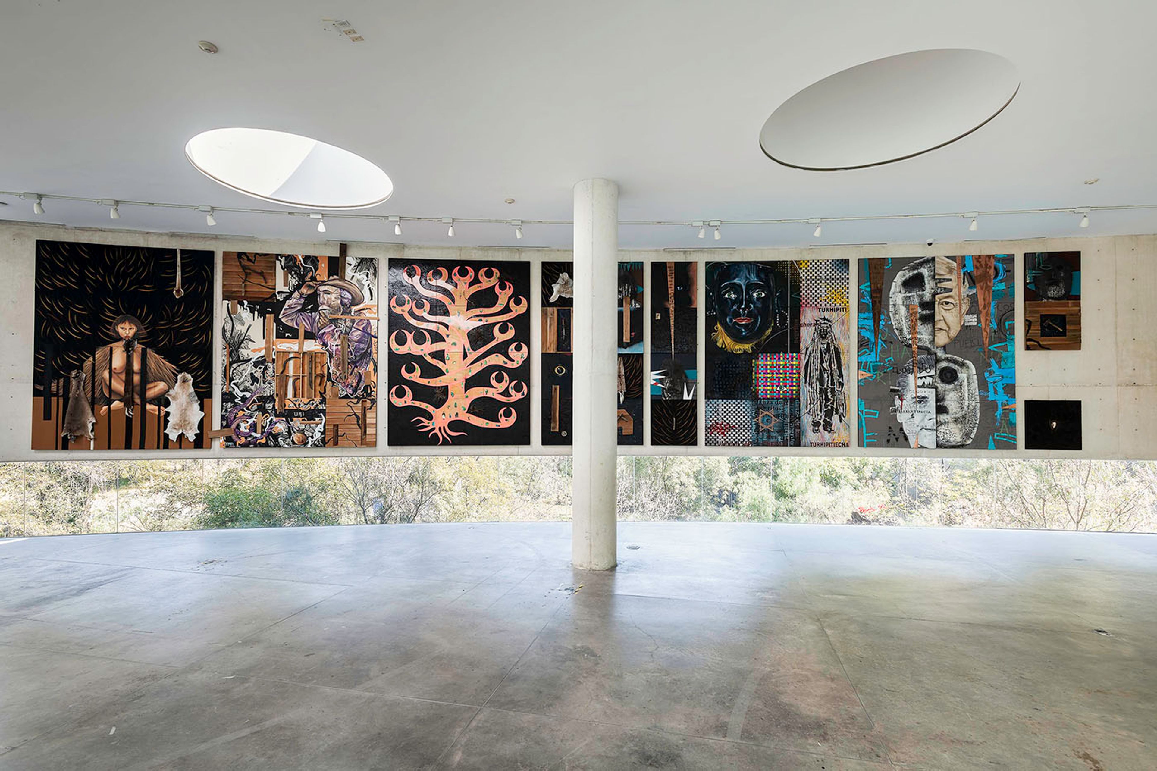 Uinapikua, 2021. Installation view at the University Museum of Contemporary Art (MUAC). Photo: Oliver Santana