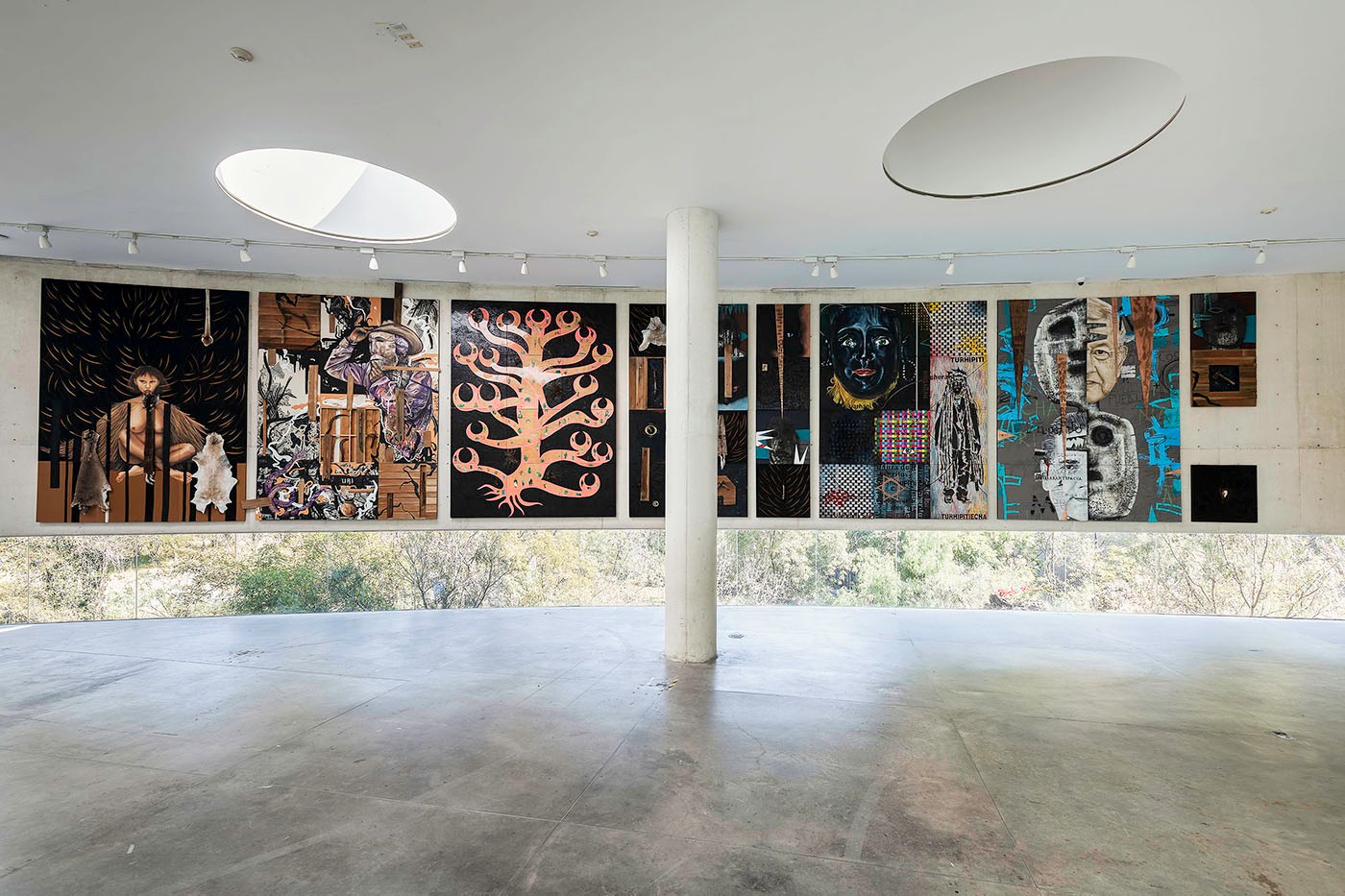 Uinapikua, 2021. Installation view at the University Museum of Contemporary Art (MUAC). Photo: Oliver Santana