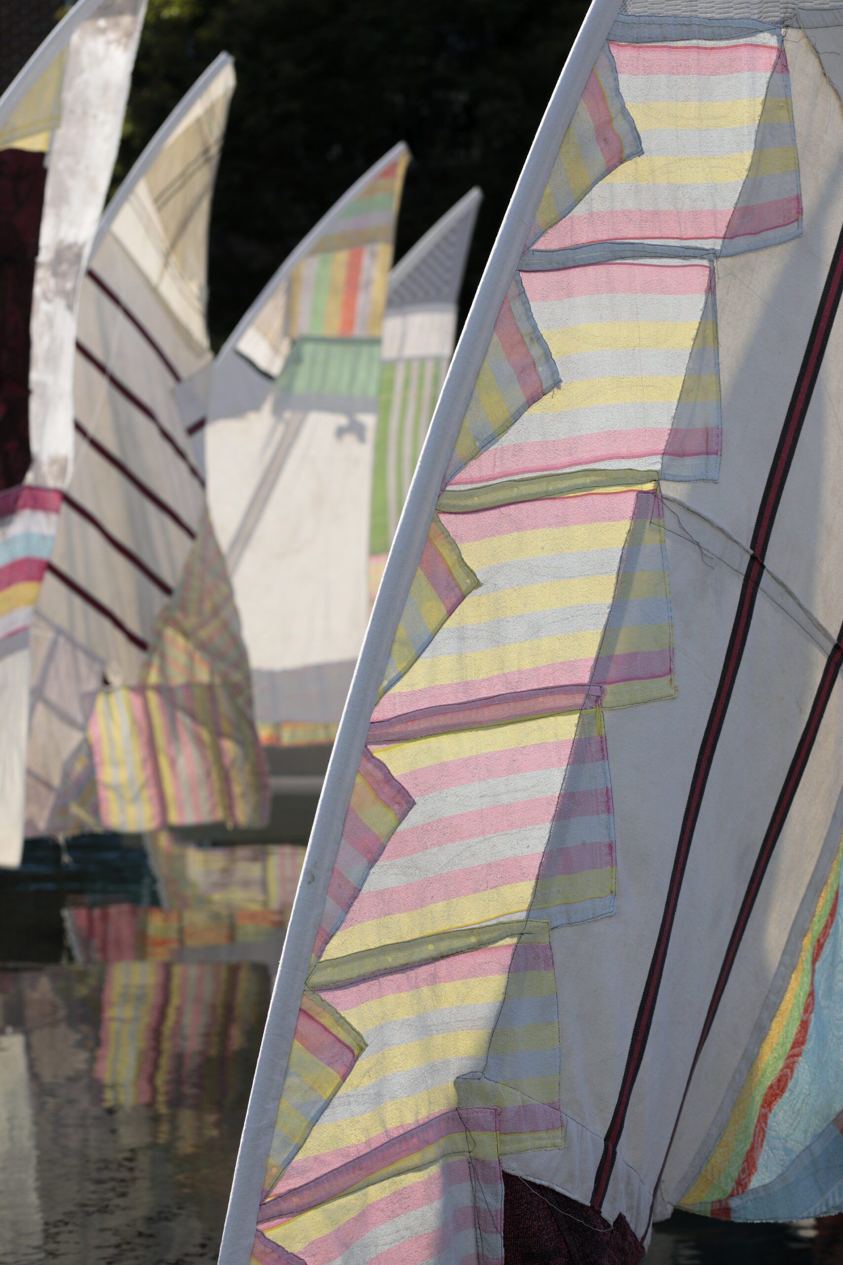 Ibrahim Ahmed, Exhibition view, Institute for Contemporary Art at VCU. Photo by David Hale.