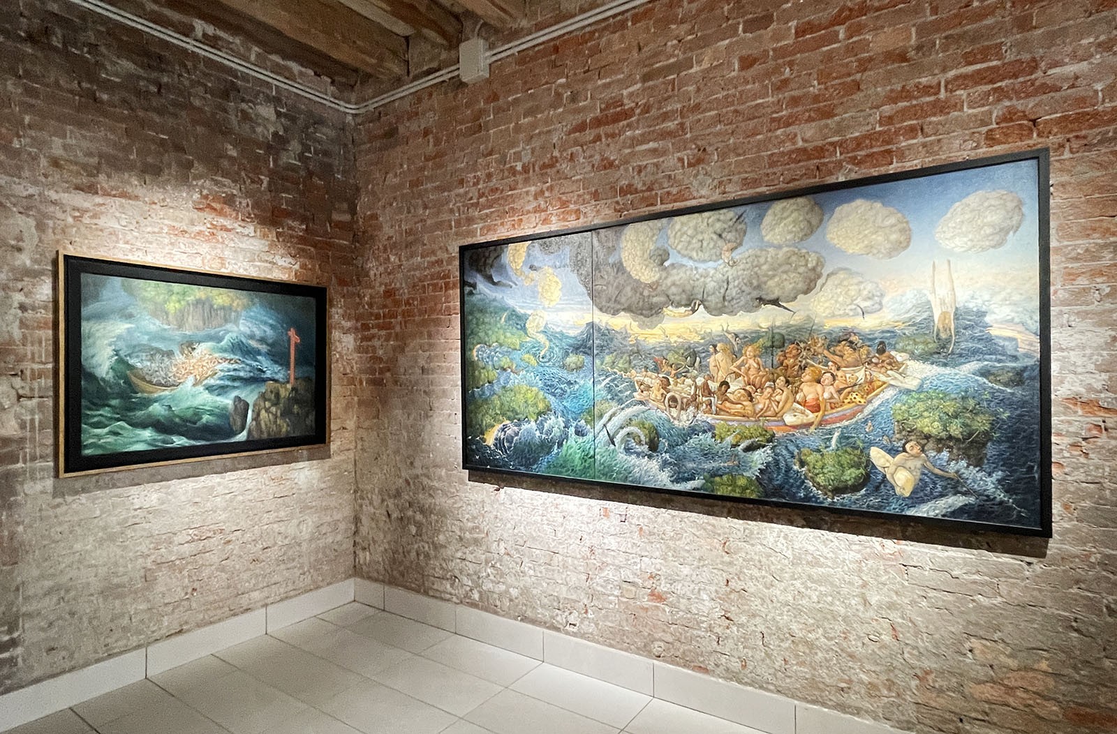 Brooke Alfaro, Traces: on the body and on the land, the Panama Pavilion at the 60th Venice Biennale Foreigners Everywhere. Photo: C&AL