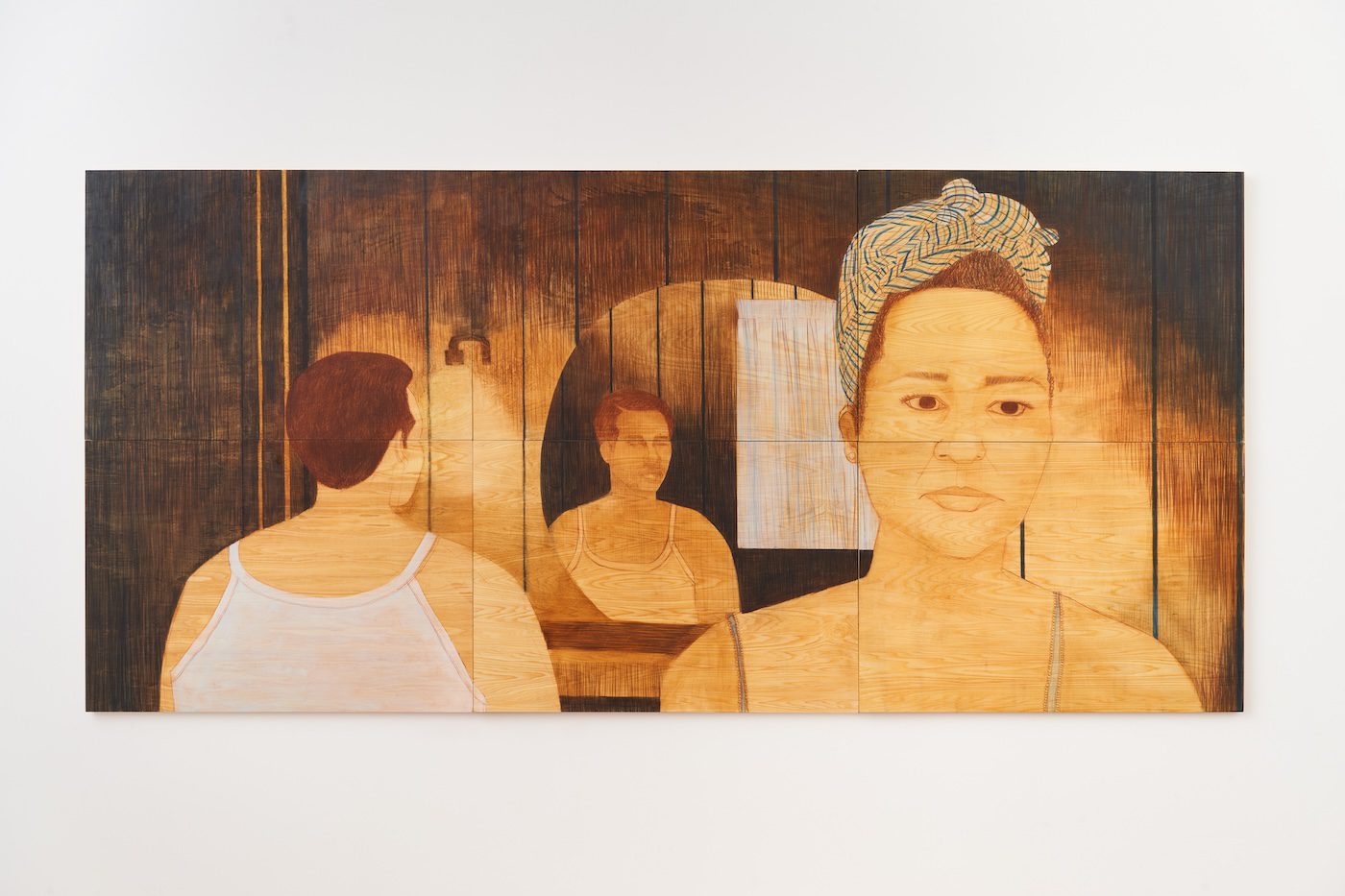 Pamela Phatsimo Sunstrum: A Dramatic Painted Mystery Investigates Ideas about Women’s Power - Contemporary And