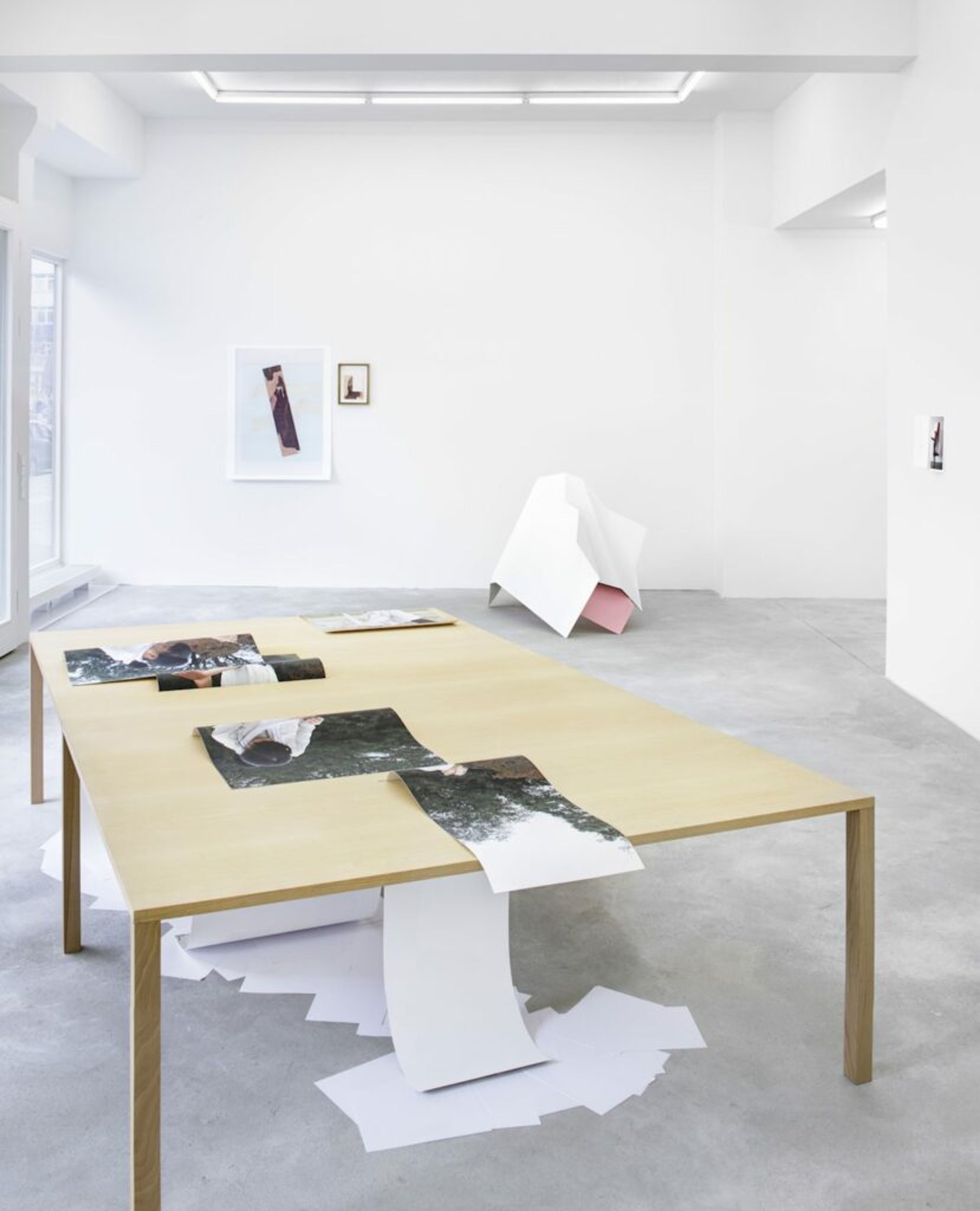 JIMMY ROBERT_It’s not lame...it’s Lamé_Installation, courtesy of TANYA LEIGHTON Gallery