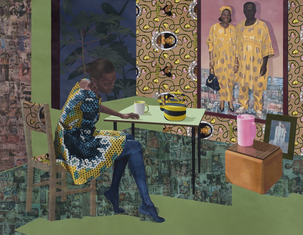 Njideka Akunyili Crosby: In Dwell – Aso Ebi