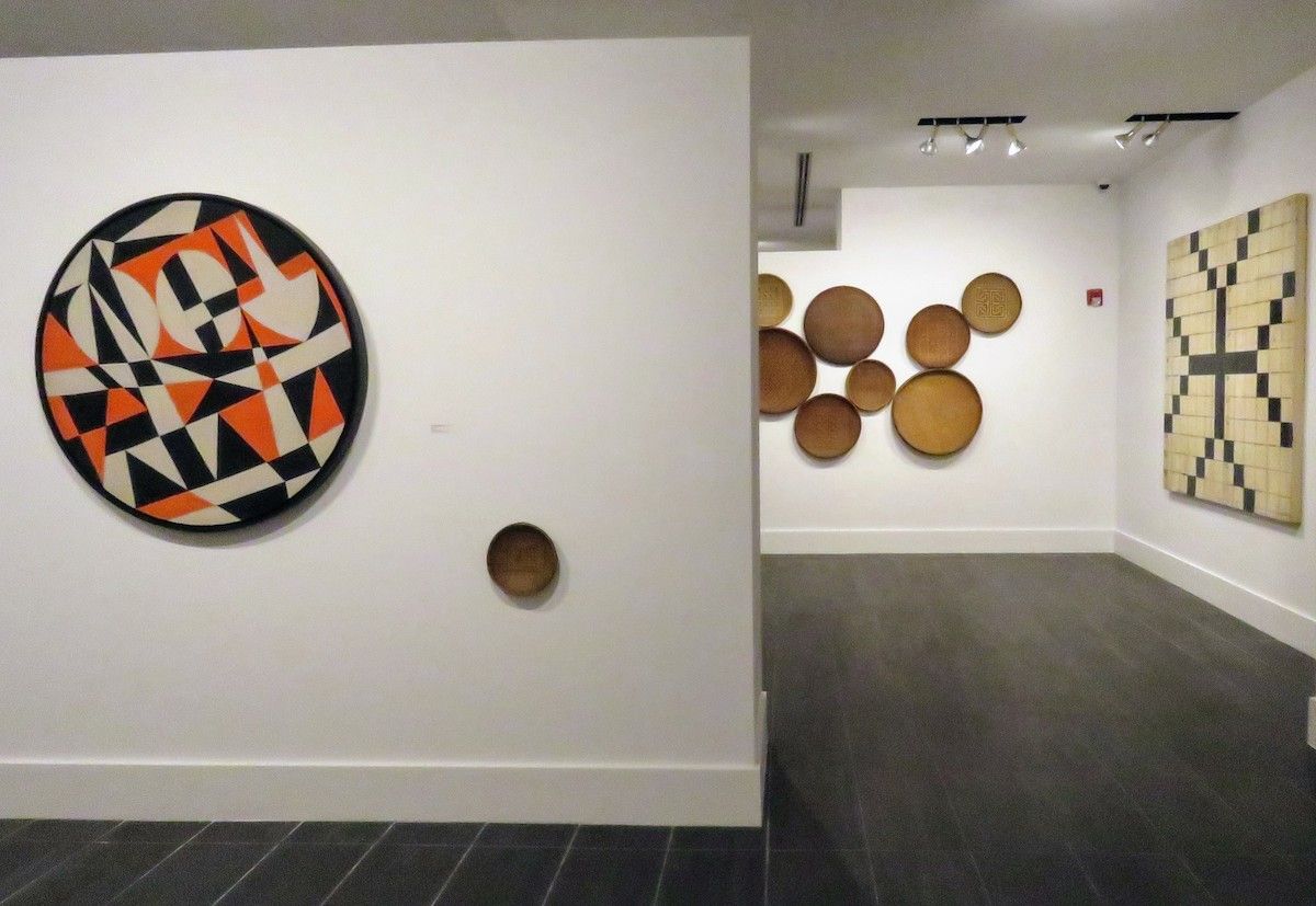 View of exhibition Convergencias/Divergencias, JCMAC Miami.