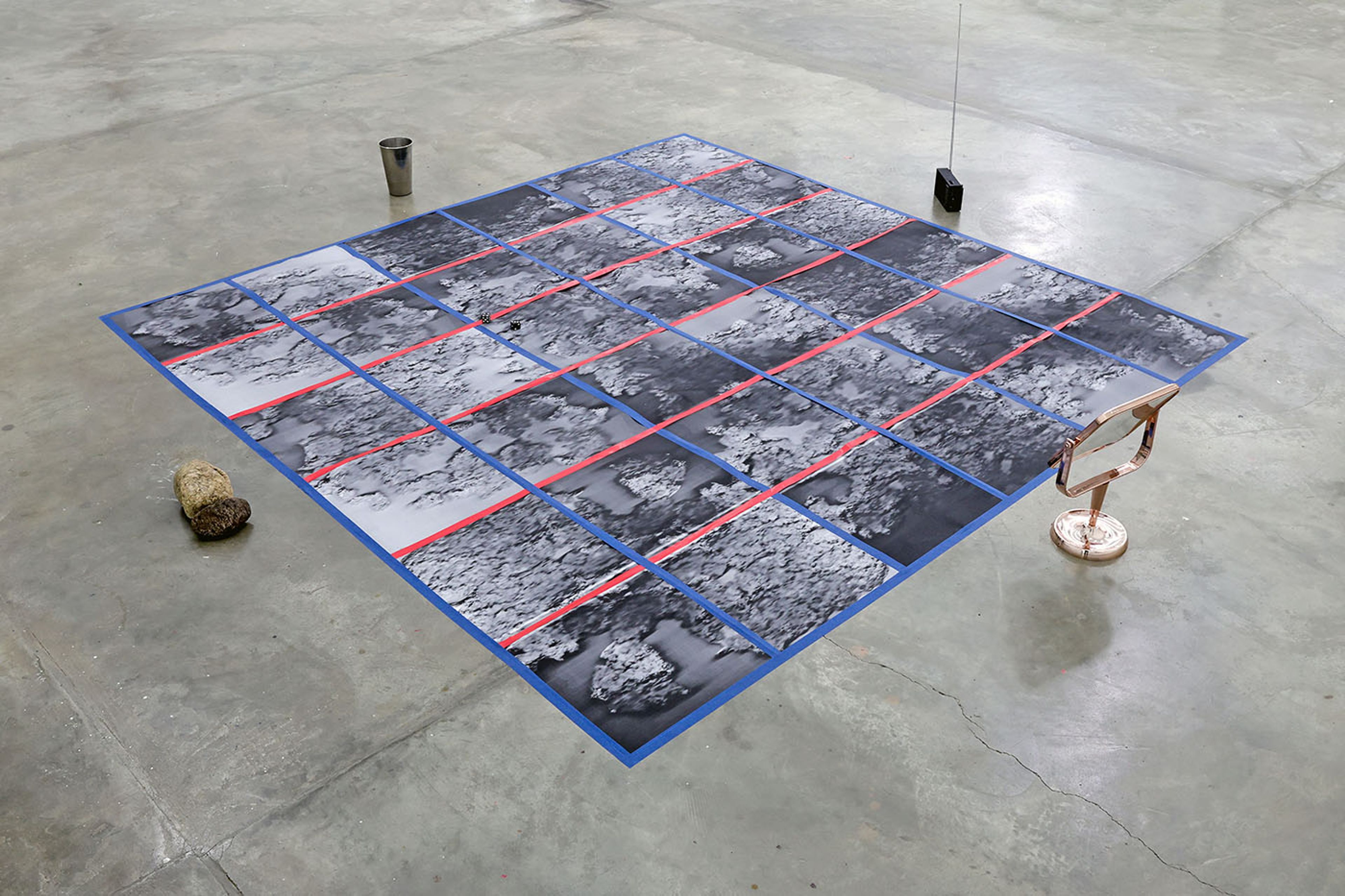 Ernesto Rivera: Didascalias (2024). Installation. Photographer: Leonardo Martínez Hlawacz. Courtesy of PLATABANDA.