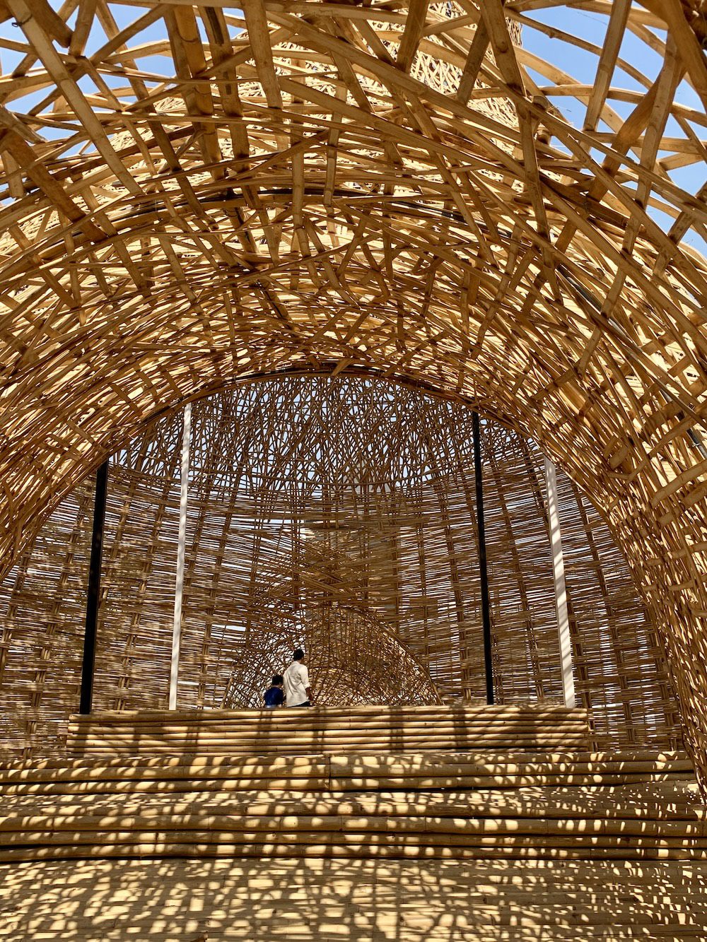 Wang Wen-Chih, Beyond the Site, 2023. The artwork invites audiences to expand their horizons and embrace a more open and inclusive perspective towards the Earth. Photo: C&amp;