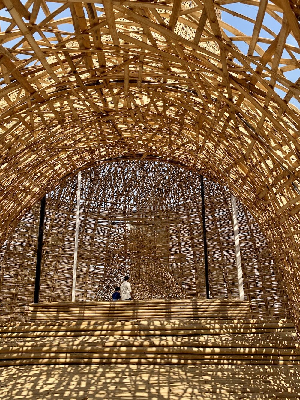 Wang Wen-Chih, Beyond the Site, 2023. The artwork invites audiences to expand their horizons and embrace a more open and inclusive perspective towards the Earth. Photo: C&