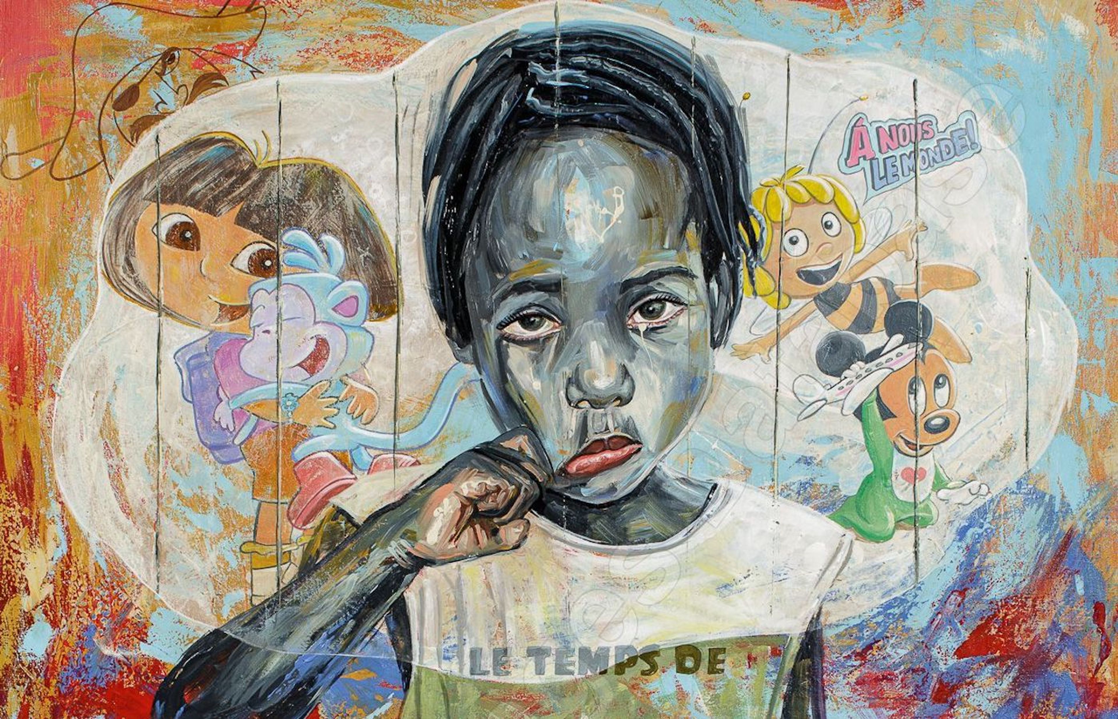 Bam! Zap! Pow! Visual Dialogues between West and Africa in Comic-inspired Art – Group Show