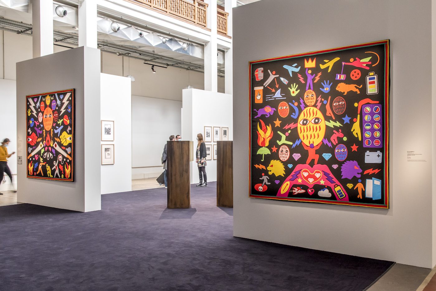 Installation View “Ce qui s’oublie et ce qui reste (What is forgotten and what remains)” from 9 Mar to 11 June 2021 at Palais de la Porte Dorée, Paris.