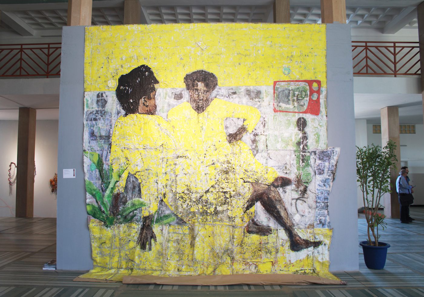 Kaloki Nyamai, Installation View at the 14th Dakar Biennale, 2022. Photo: Roseline Olang’ Odhiambo