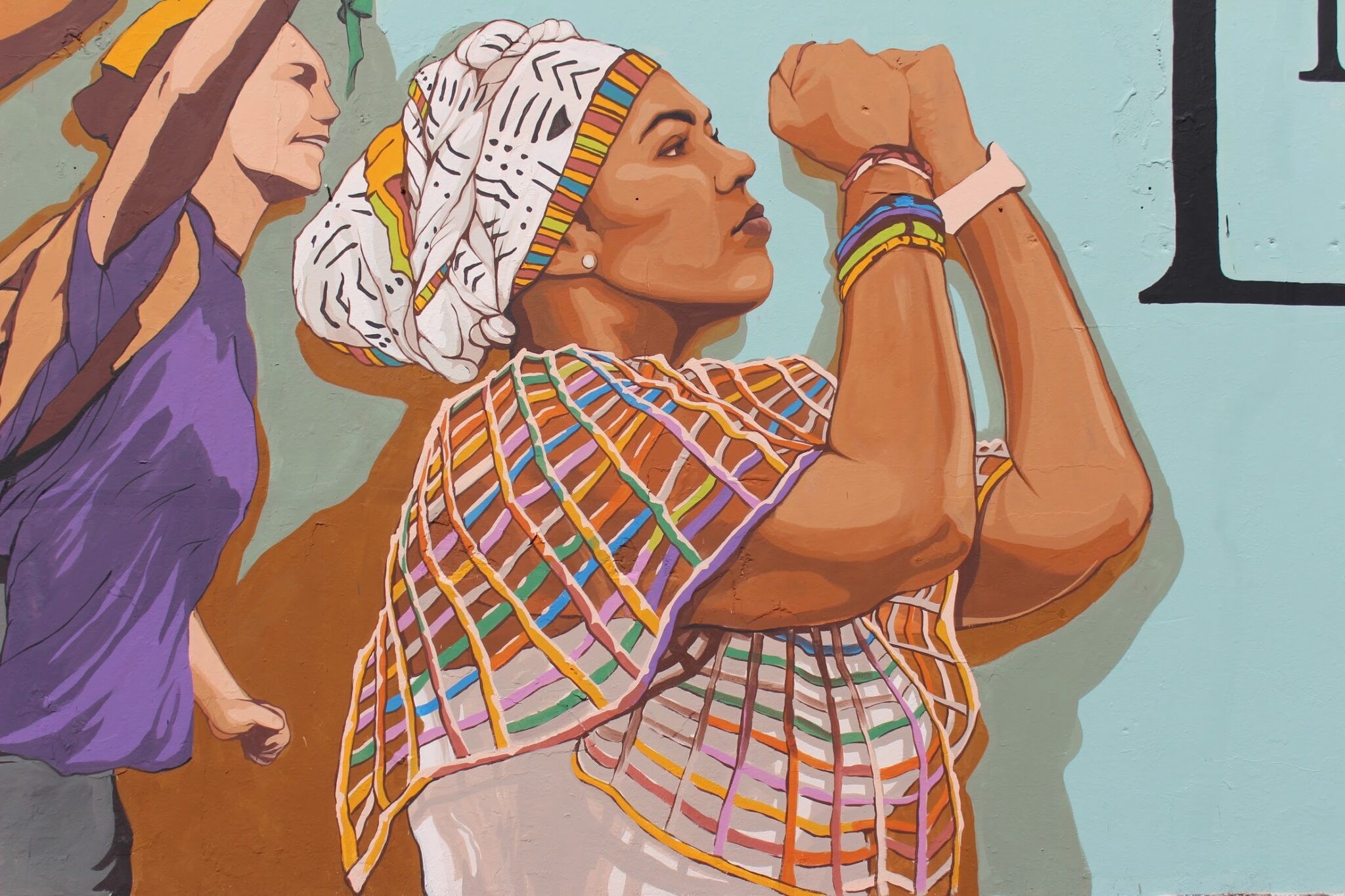 Mural, courtesy of Colectivo Moriviví.