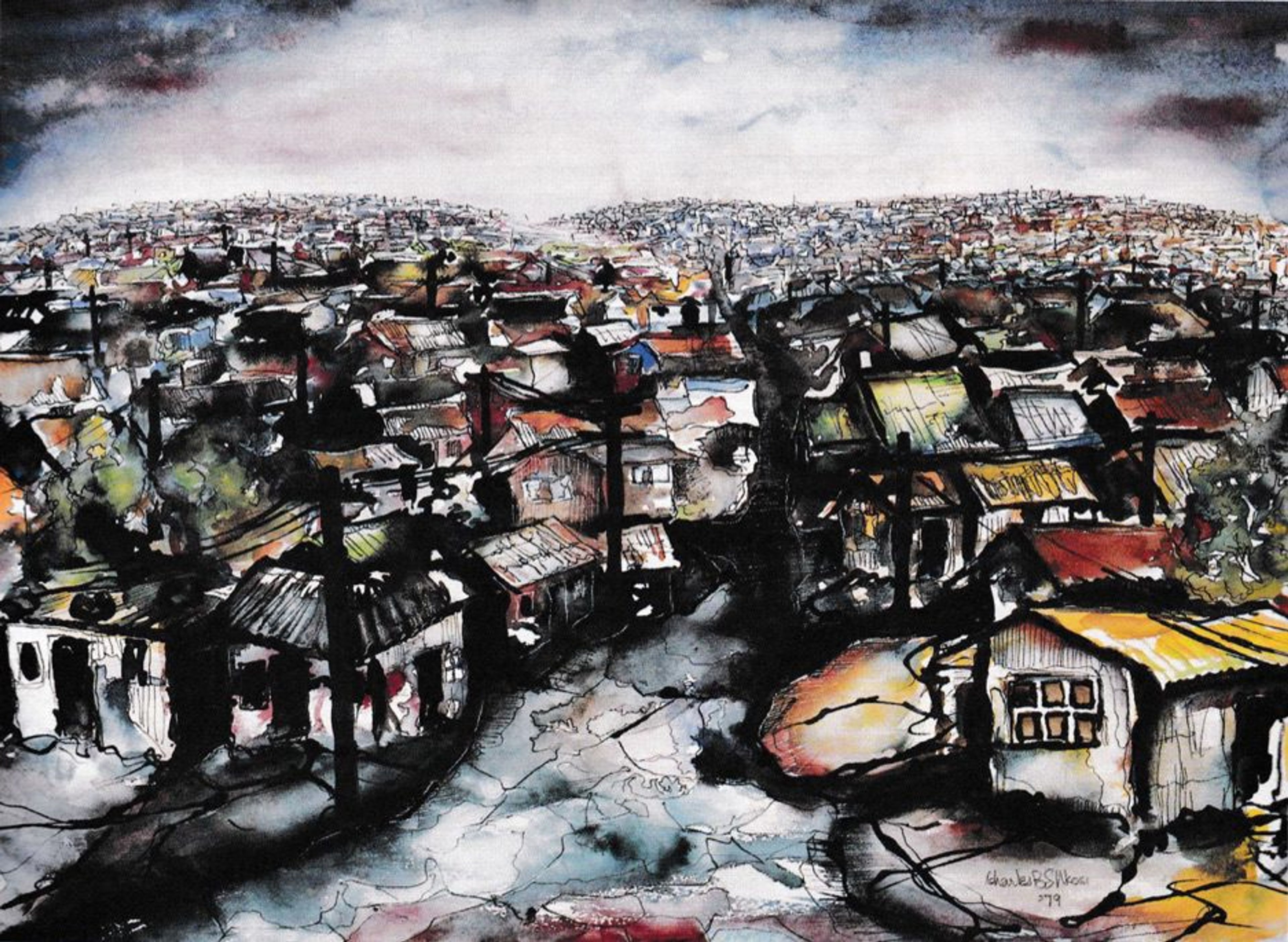 The Black Theology in Sokhaya Charles Nkosi’s Paintings - Contemporary And