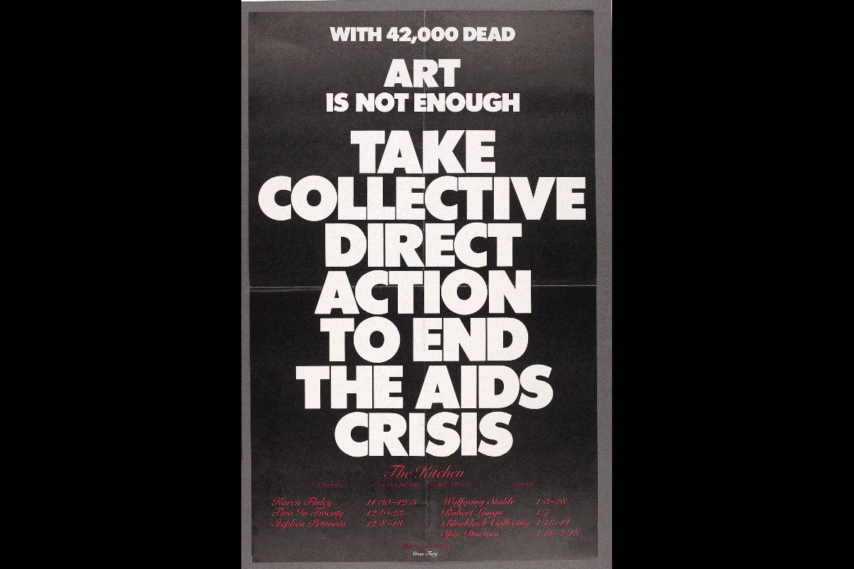 Gran Fury: arte não é o bastante