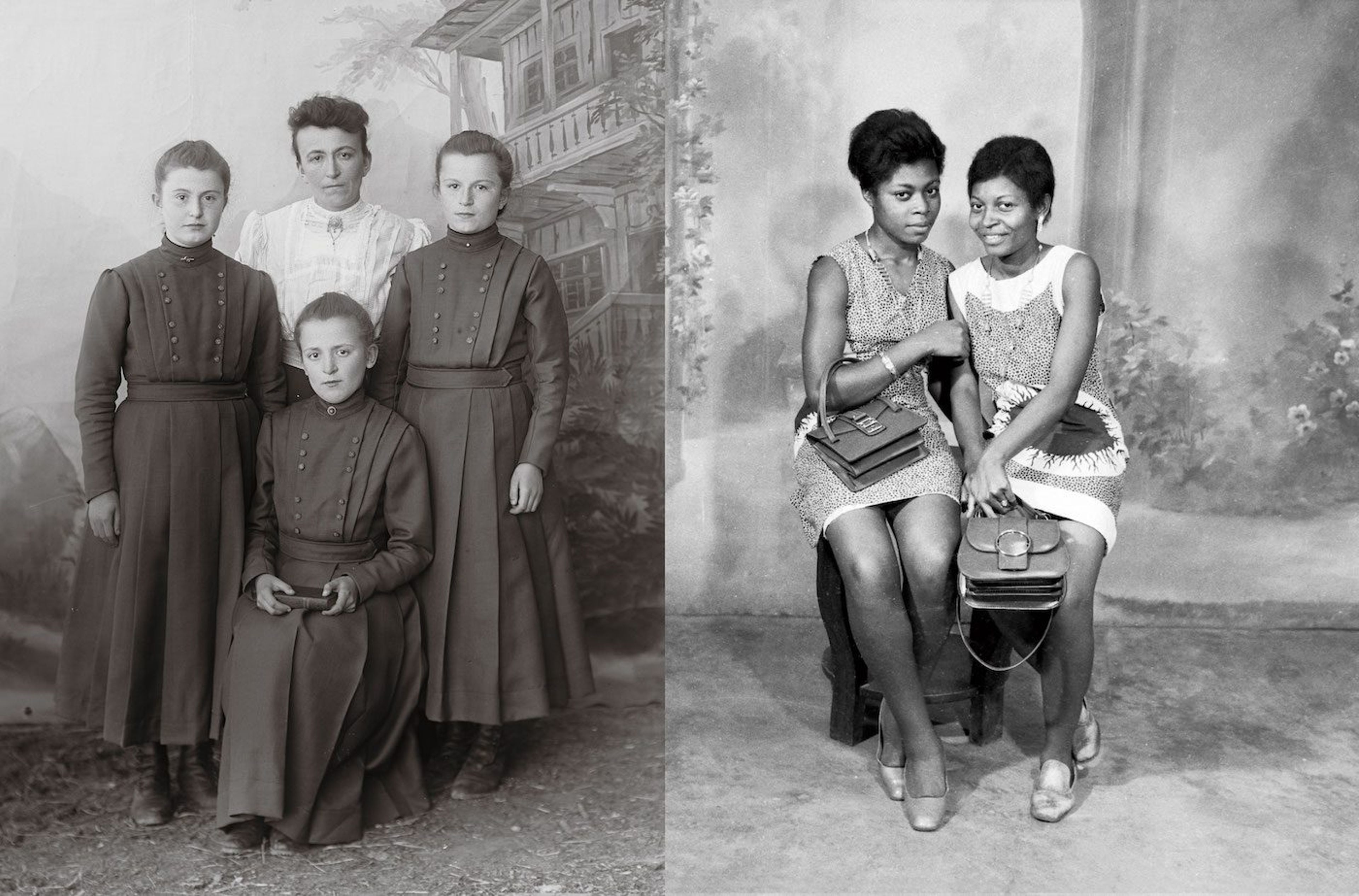 Traces of light – Traces of time: Studio portraits from Switzerland and Cameroon