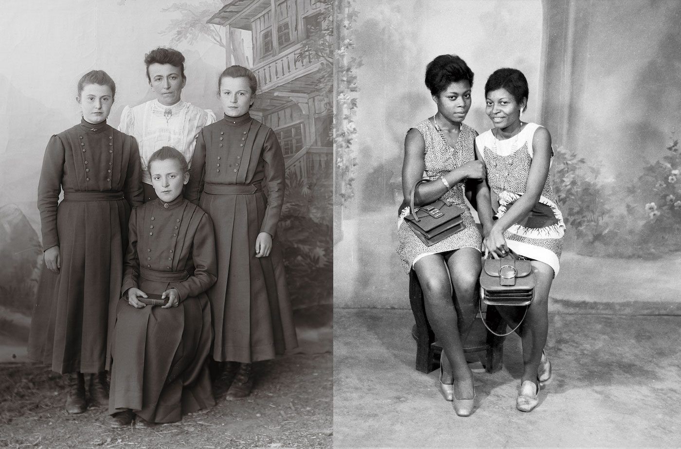 Traces of light – Traces of time: Studio portraits from Switzerland and Cameroon