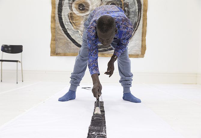 Dancing in and out of Painting - Contemporary And