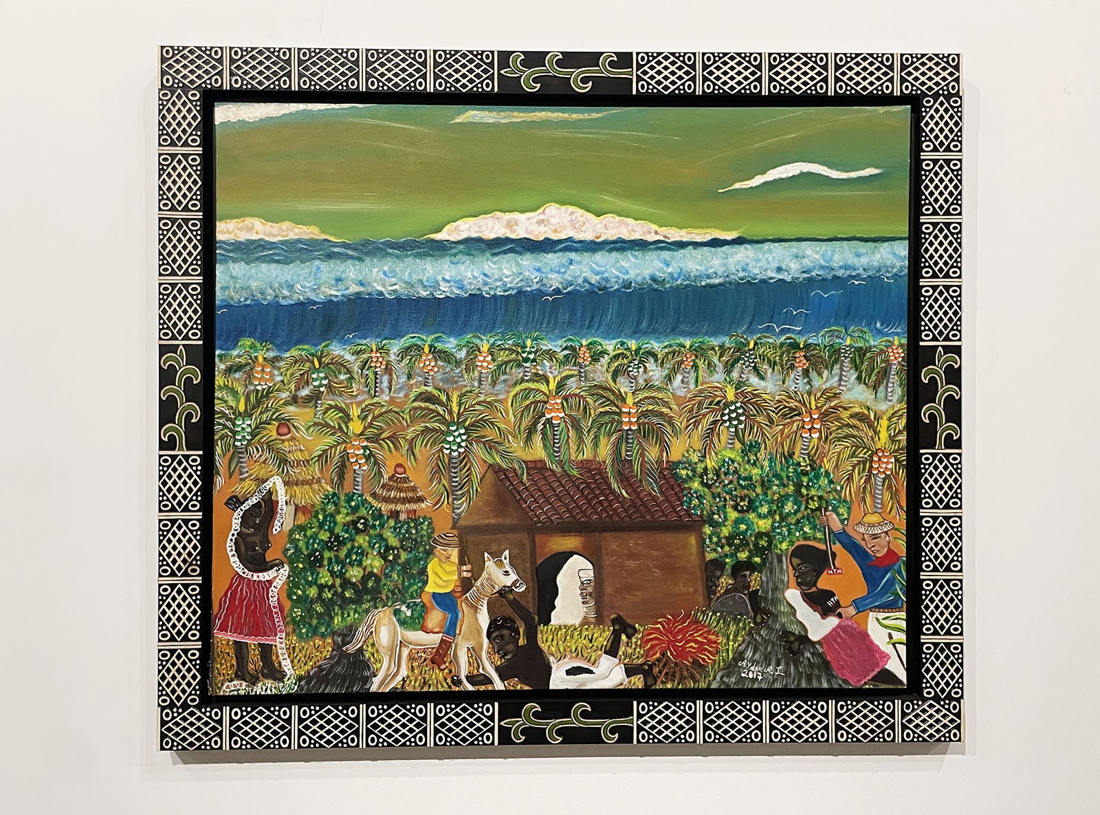 Aydée Rodríguez López at the 60th Venice Biennale Foreigners Everywhere. Photo: C&AL