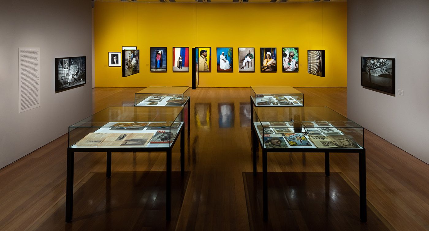 View of the exhibition “Walter Firmo: In the Verb of Silence, the Synthesis of the Scream, Moreira Salles Institute São Paulo, 2022. Photo: Adima Macena