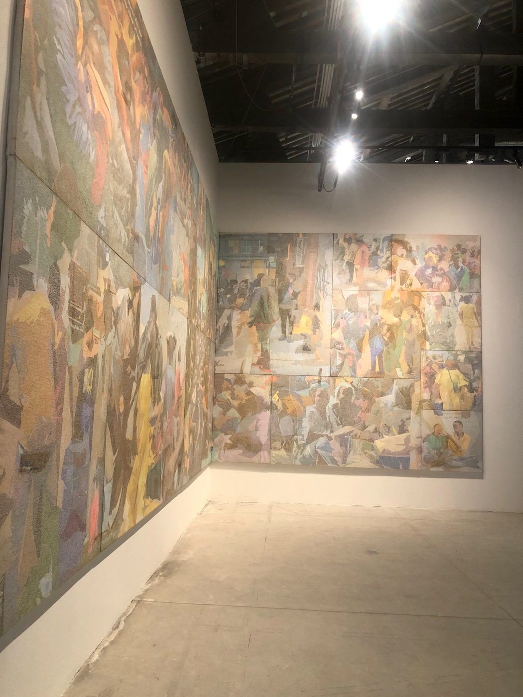 Alioune Diagne at National Pavilion of Senegal. Installation View at 60th Venice Biennale. Photo: C&