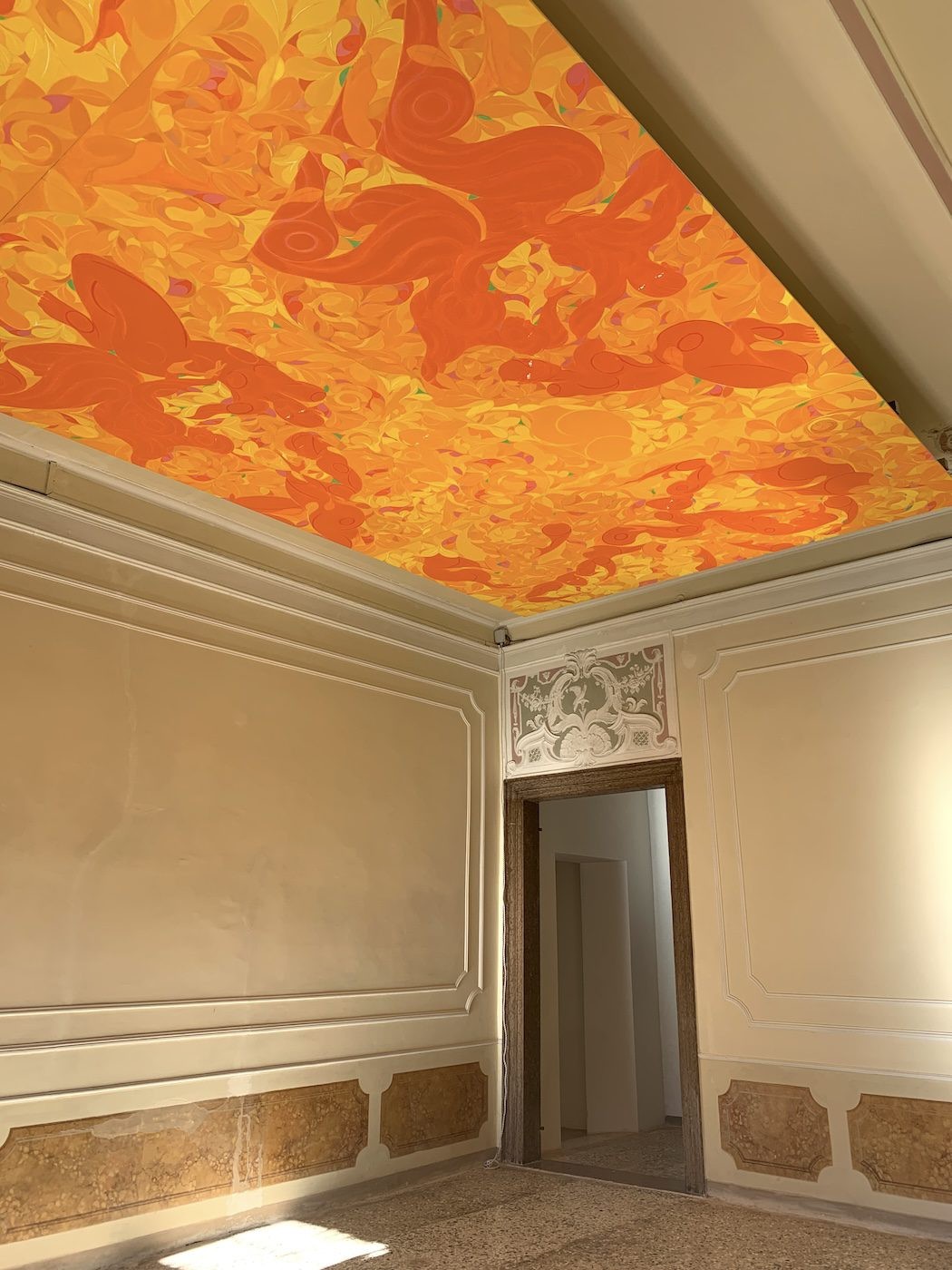 Tunji Adeniyi-Jones. Installation View of National Pavilion of Nigeria, 60th Venice Biennale. Photo: C&