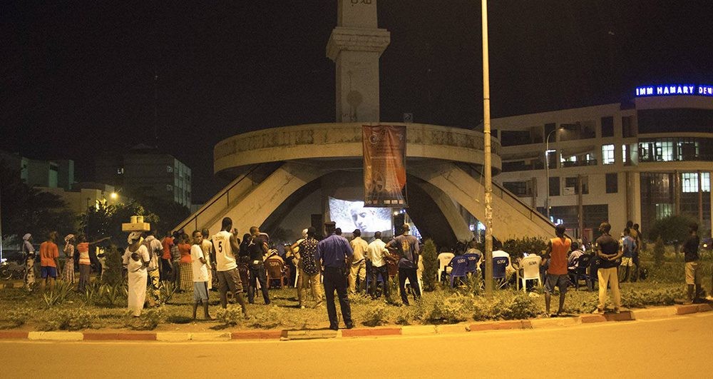 African Festival Artistic Virtual Image : video workshop and interactive image