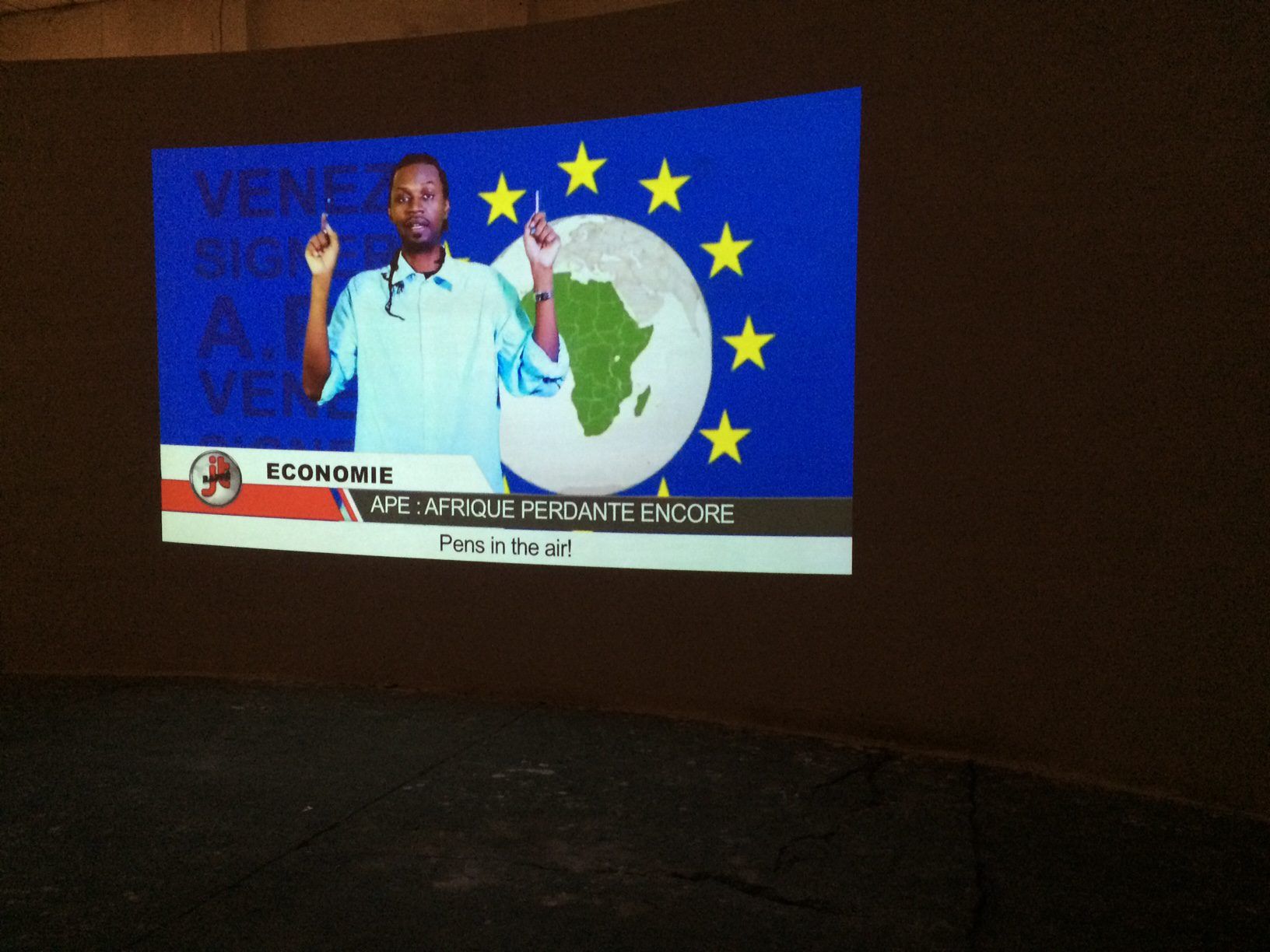 Journal Rappé, 2013-16 Video installation