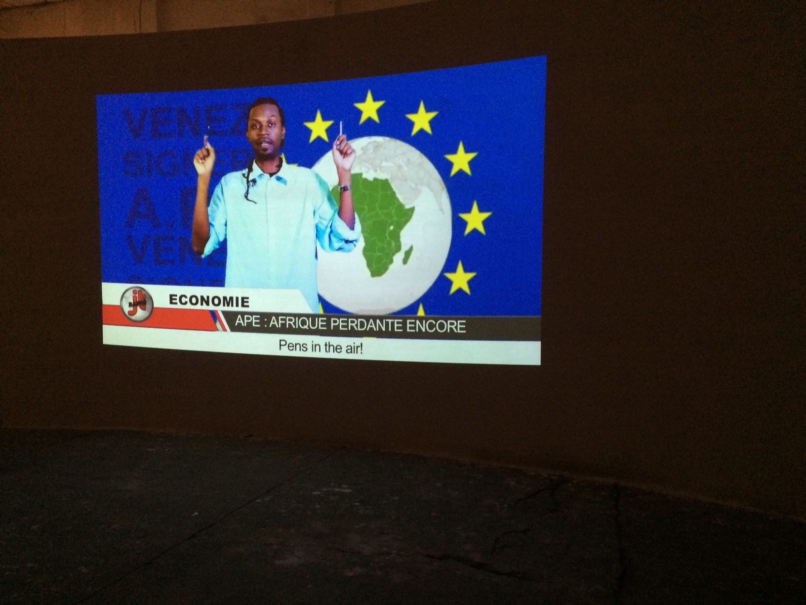 Journal Rappé, 2013-16 Video installation