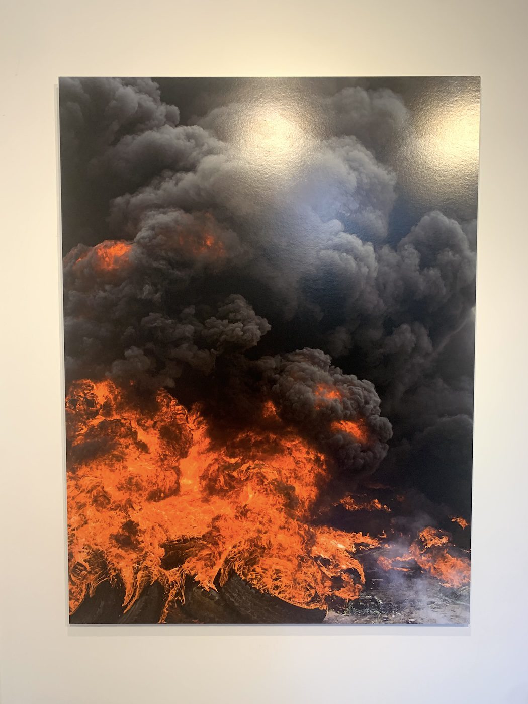 François Xavier Gbré. Installation View of National Pavilion of Côte d’Ivoire at 60th Venice Biennale. Photo: C&amp;