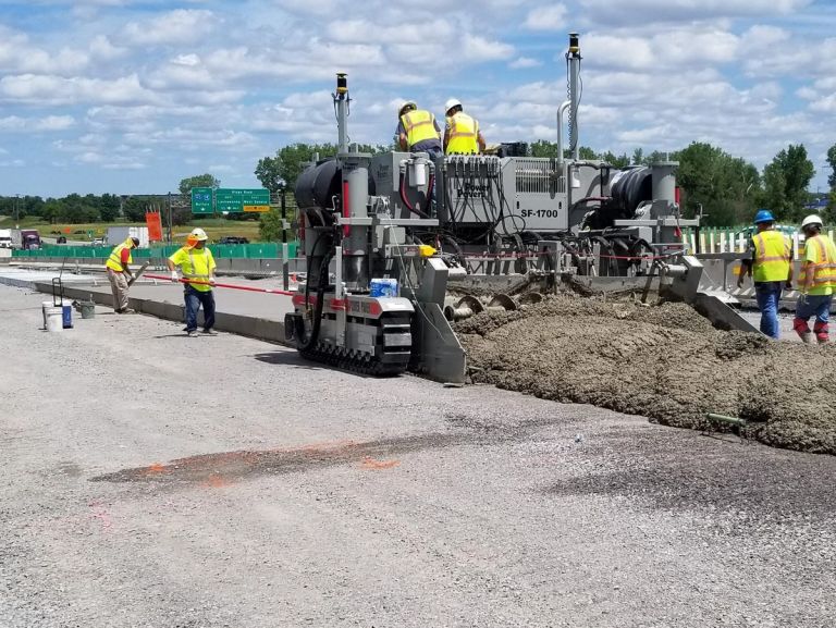 Pavimentadoras slipform