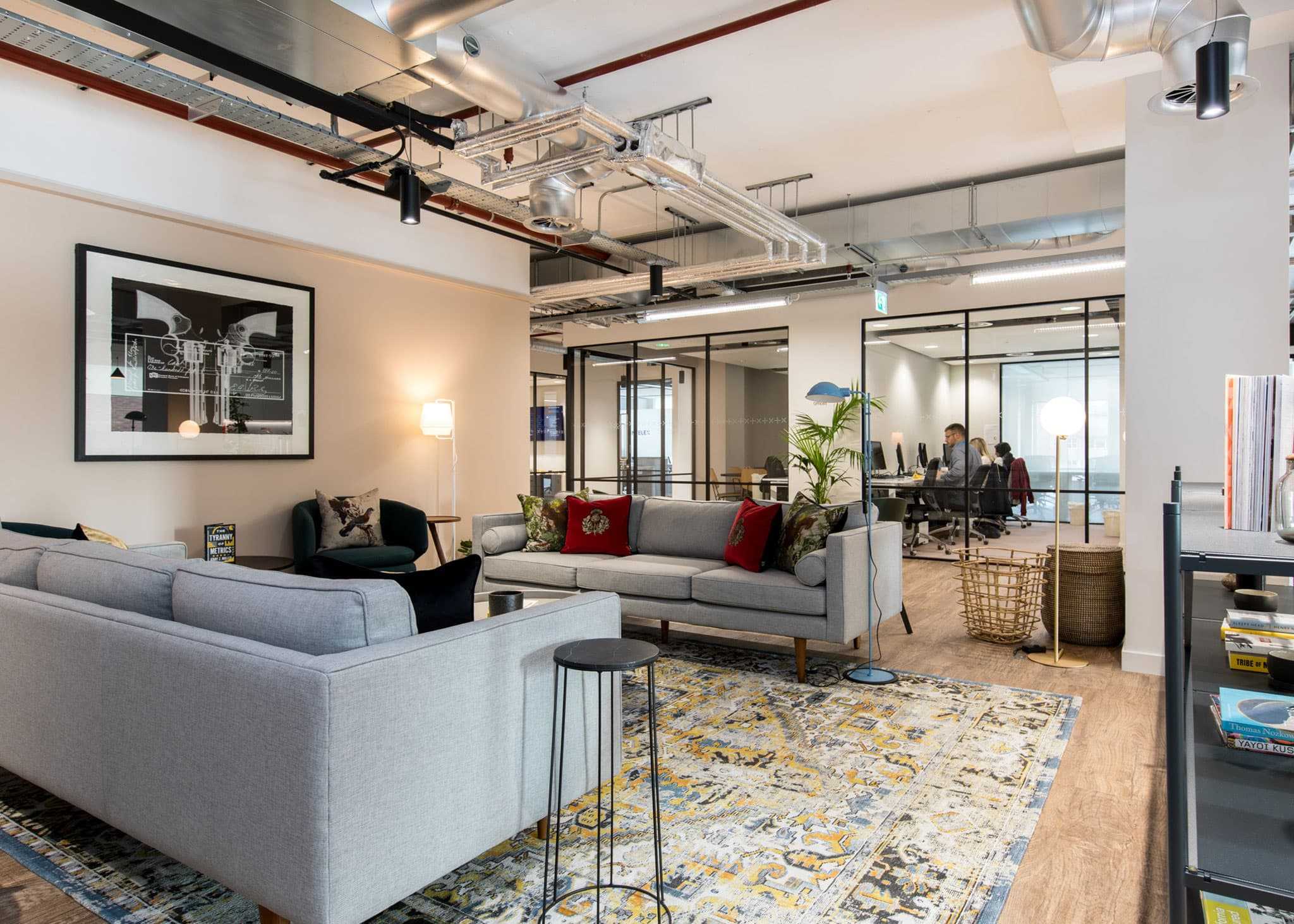 A flexible workspace in Reading.