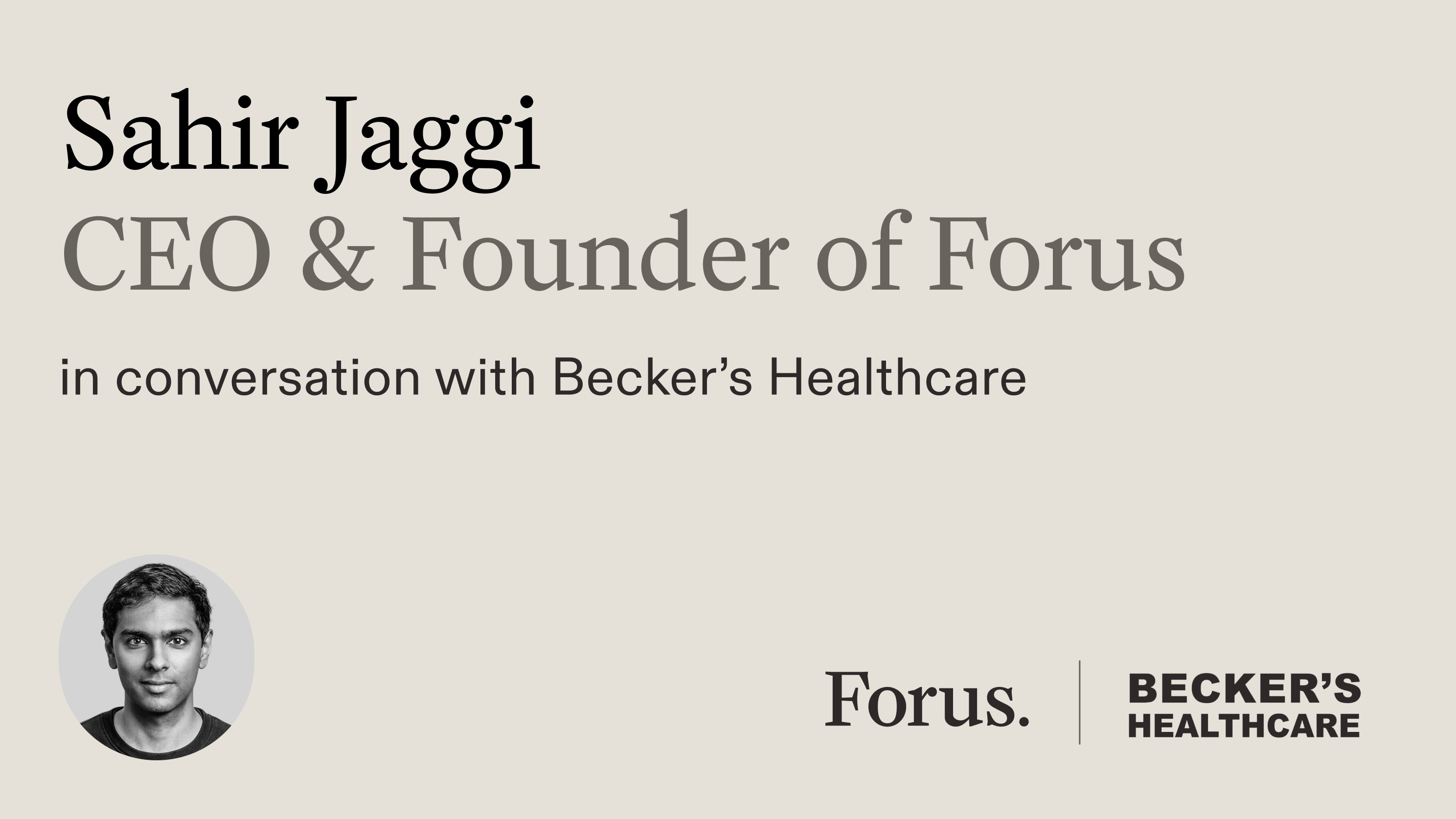 Building the AI Infrastructure for Medication Access with Sahir Jaggi