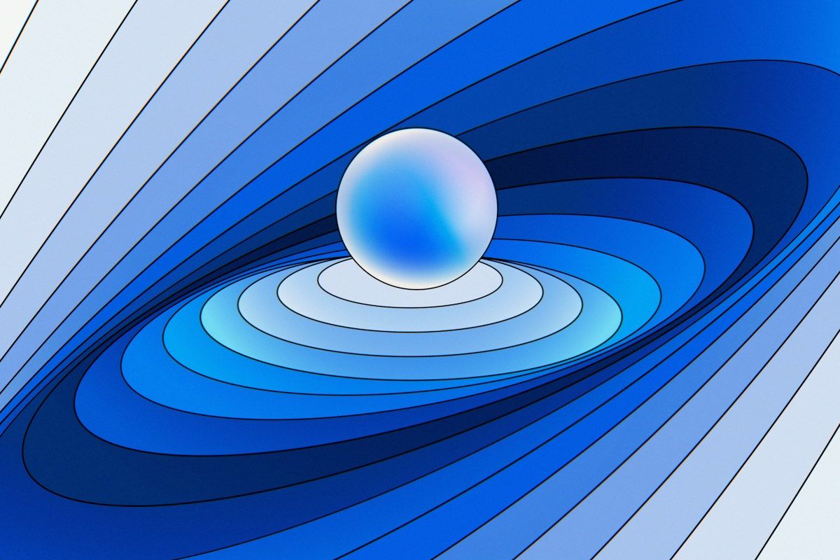Conversational AI interface showing a basic chatbot response flow