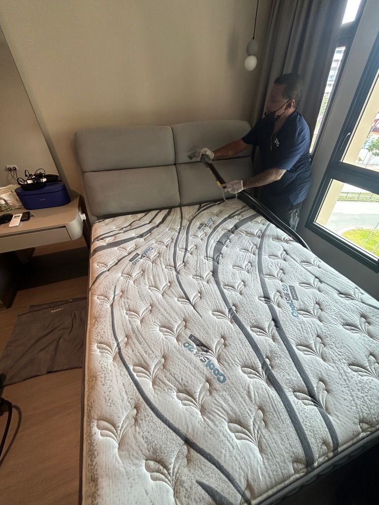 bed frame cleaning
