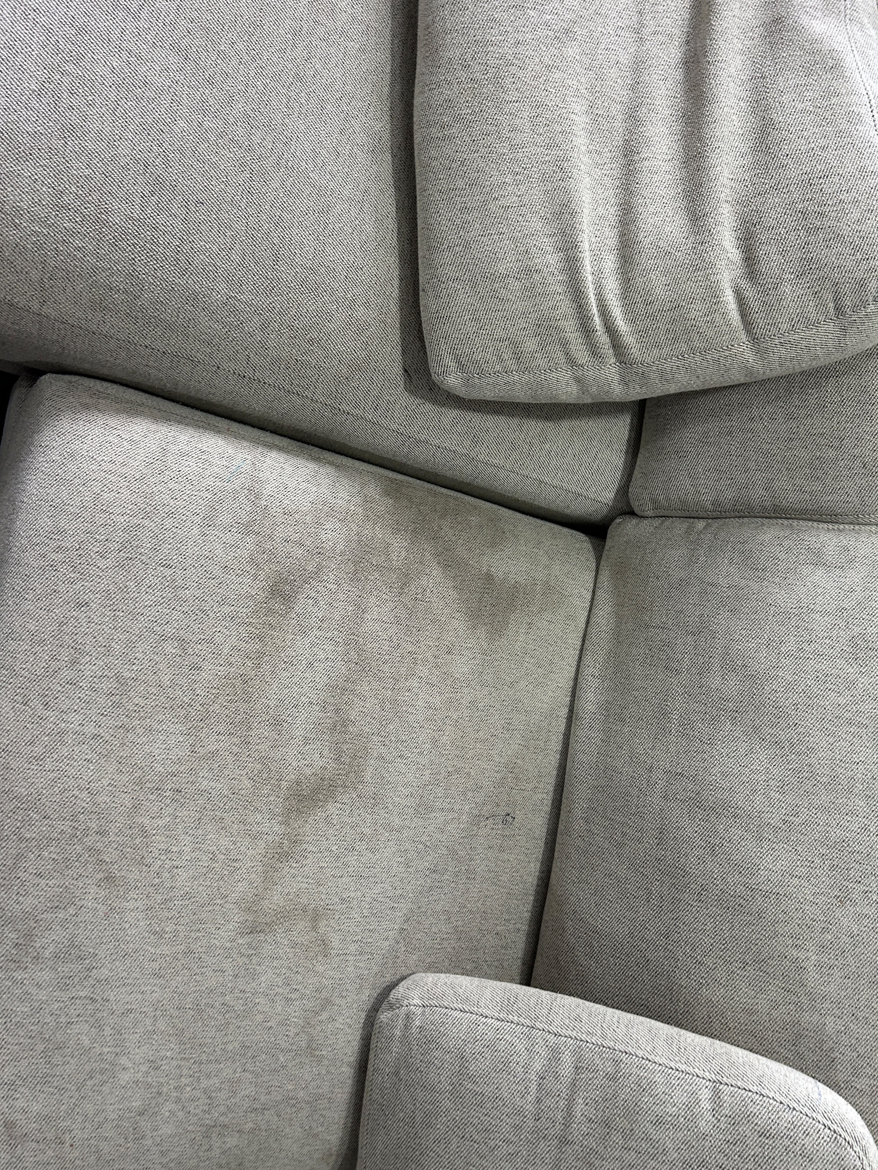sofa seat before