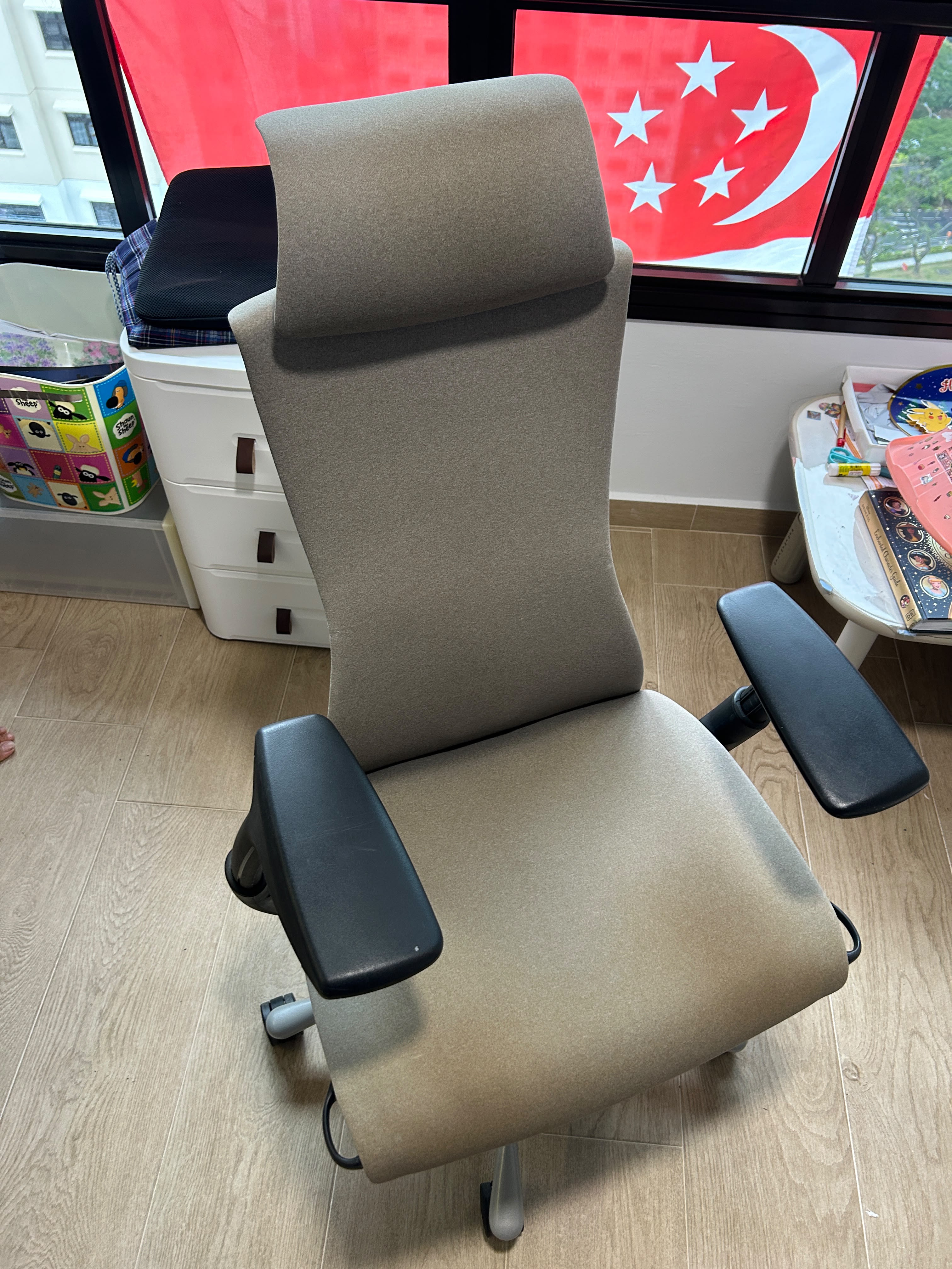office chair before